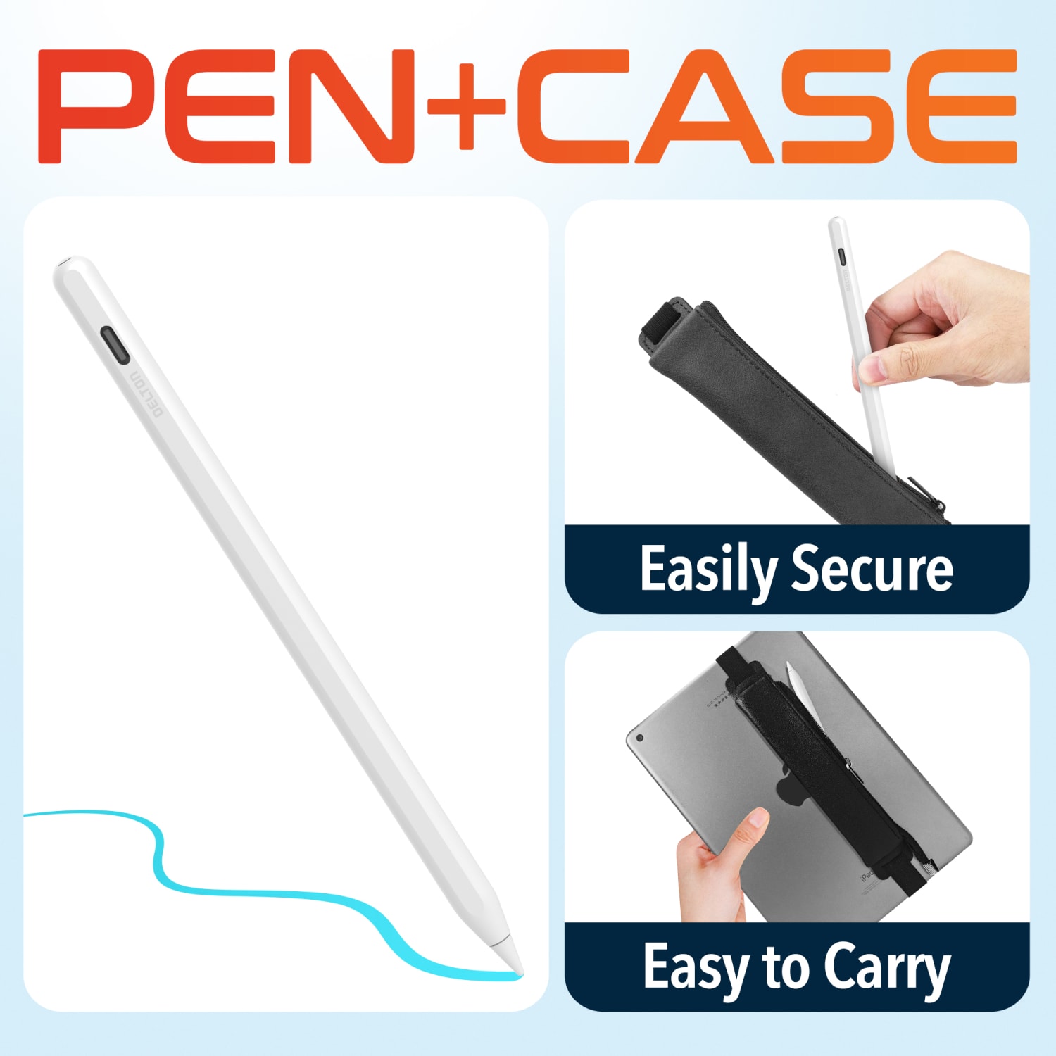 Delton DAP7 Stylus Pen, White, Total Qty 1 - Image 3