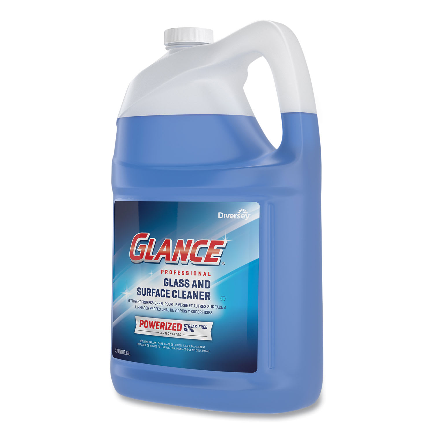 Diversey Glance Powerized Glass and Surface Cleaner, Liquid, 1 gal, 2/Carton - Image 6