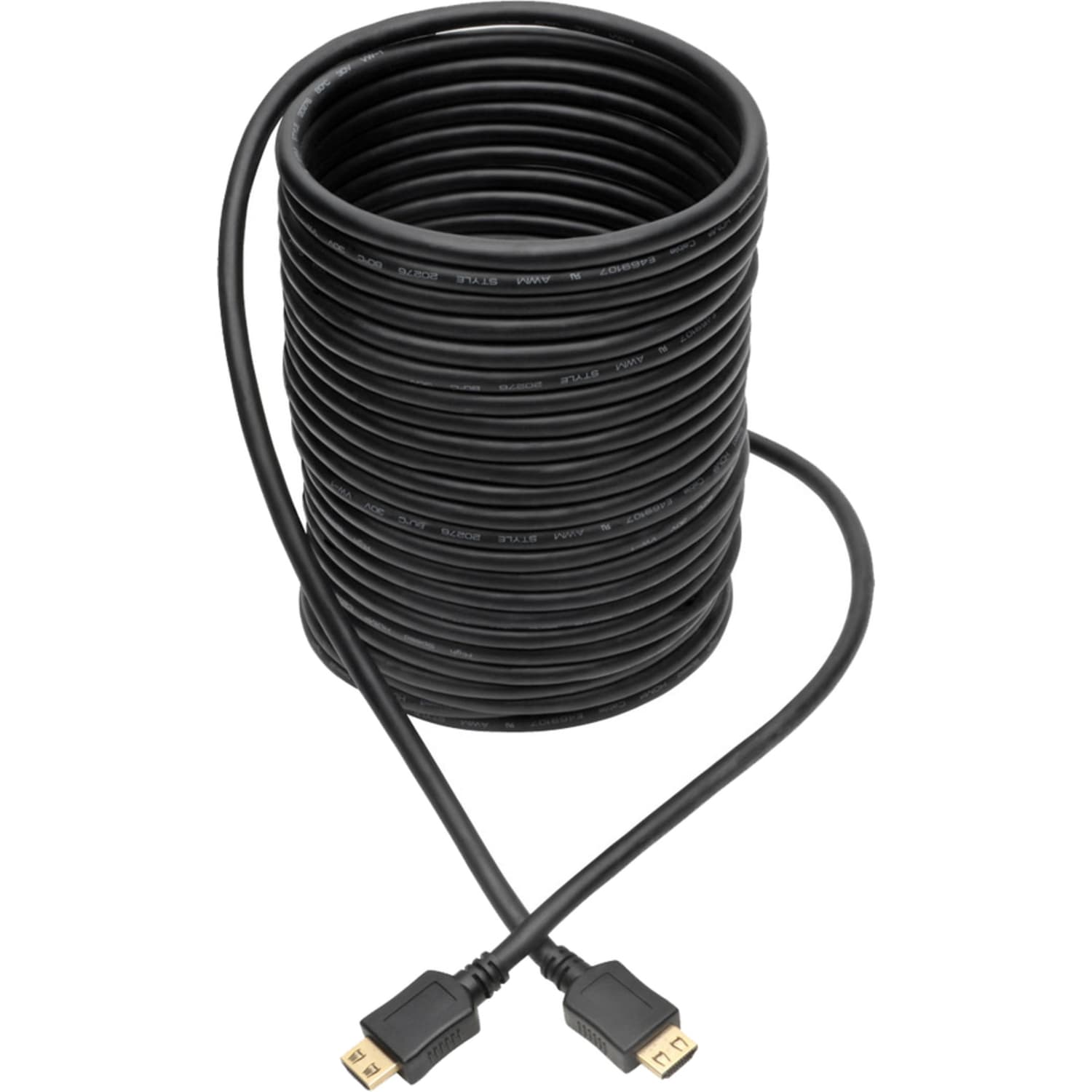 Eaton Tripp Lite Series High-Speed HDMI Cable, Gripping Connectors (M/M), Black, 35 ft. (10.67 m) - HDMI - P568035BKGRP - Image 3
