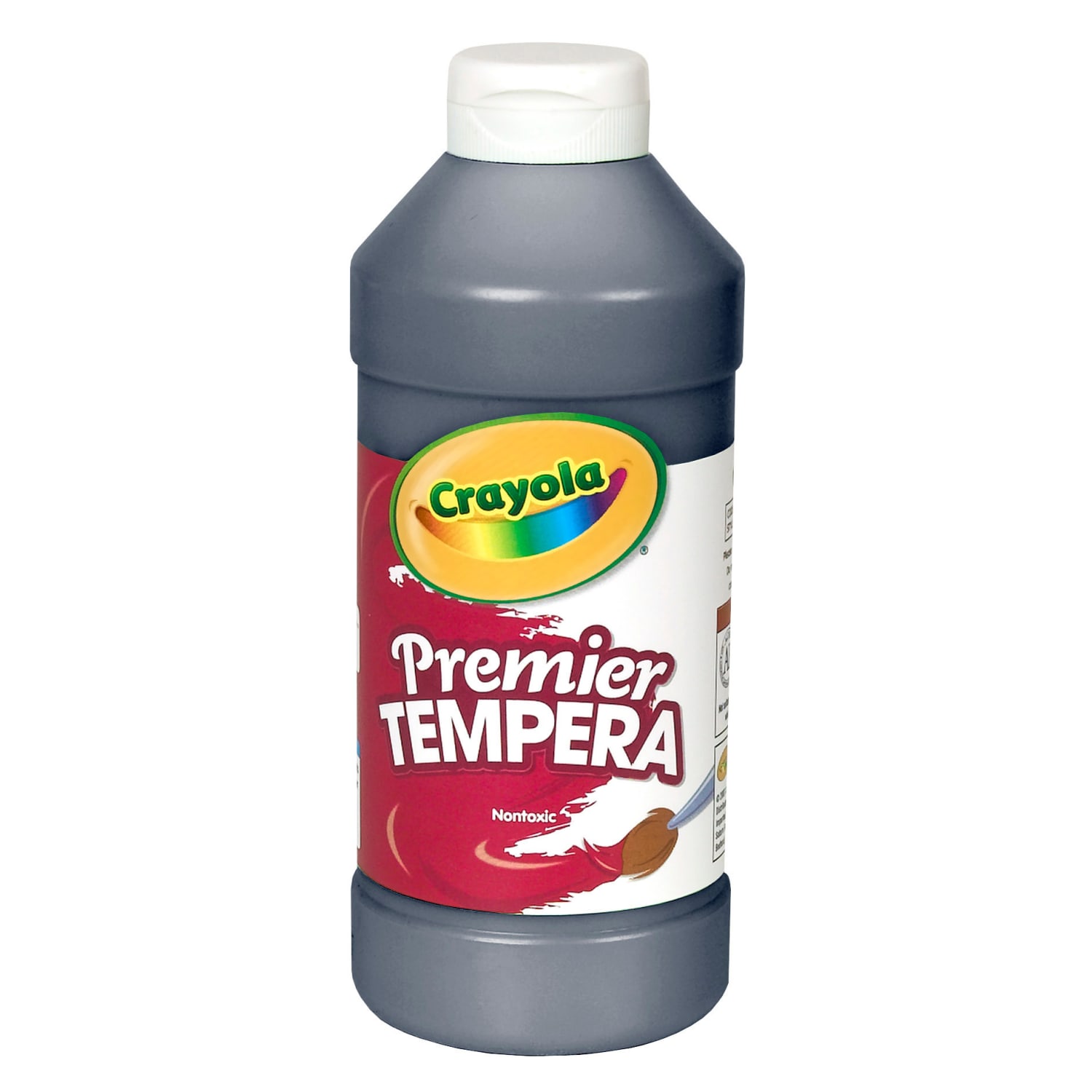 Crayola Premier Tempera Paints, 16 Oz, Black, Pack Of 3 Paints - Image 3