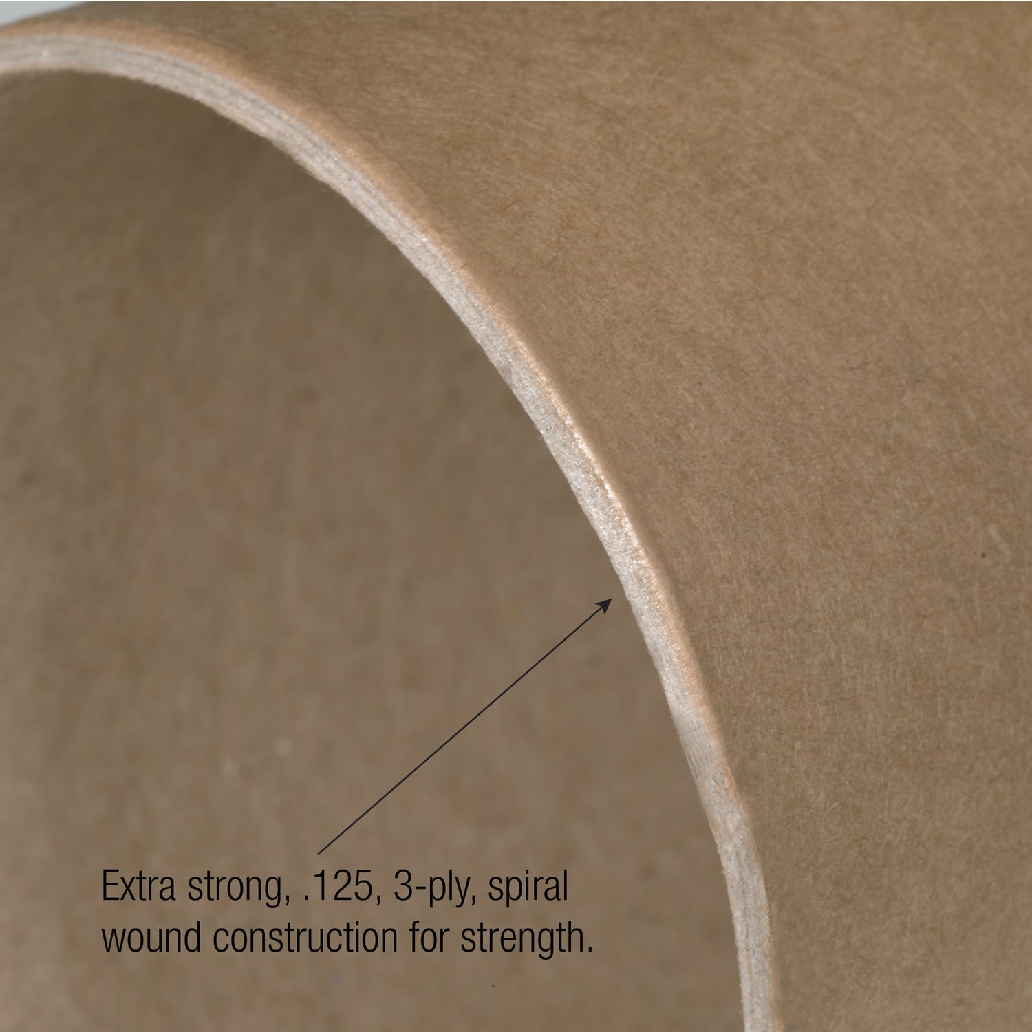 Partners Brand Heavy-Duty Kraft Mailing Tubes, 3in x 60in, 80% Recycled, Kraft, Pack Of 24 - Image 4