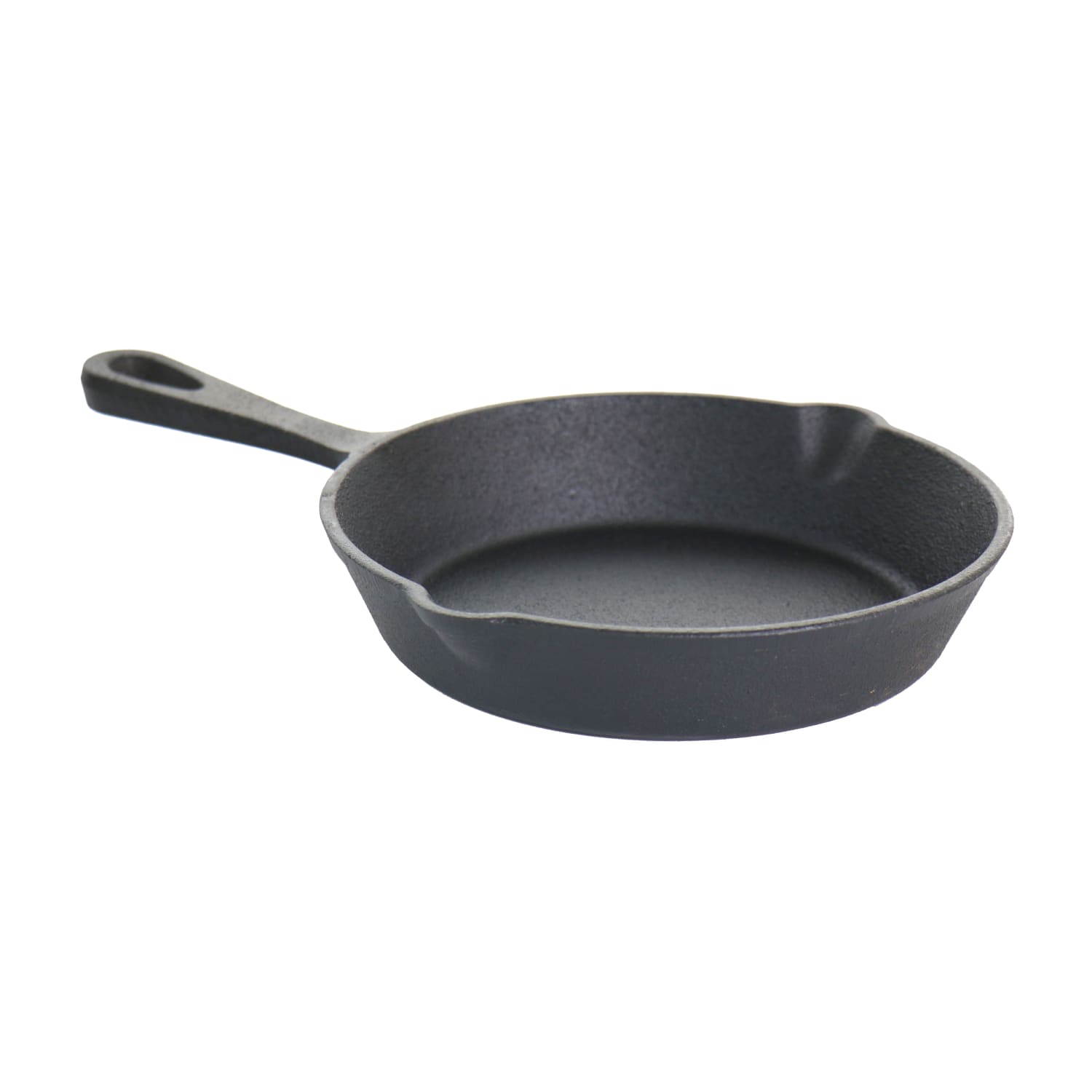 MegaChef Pre-Seasoned 3-Piece Cast Iron Skillet Set, Black - Image 4