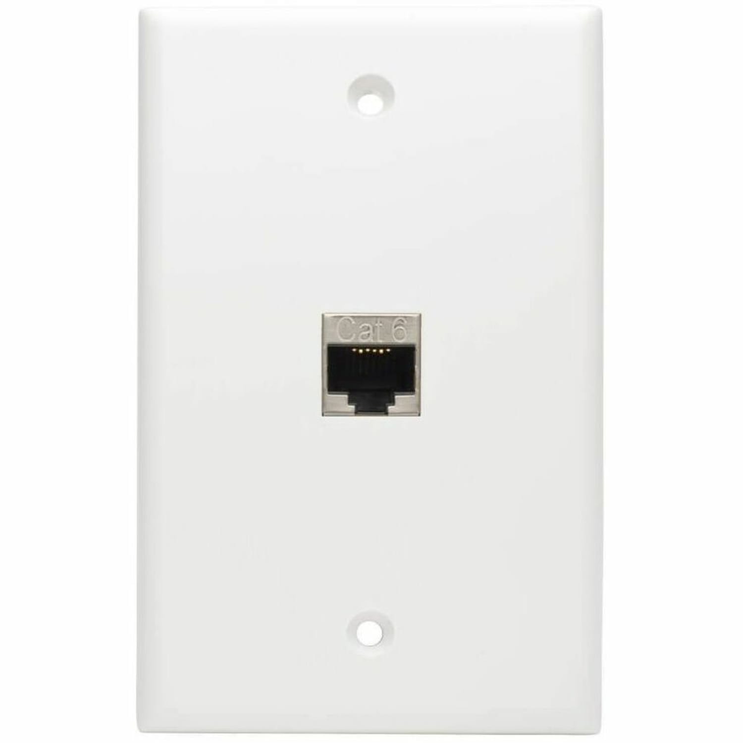 Eaton Tripp Lite Series Cat6 Straight Through Modular Shielded In Line Coupler RJ45 F/F - Modular insert - CAT 6 - RJ-45 - silver - TAA Compliant - Image 4