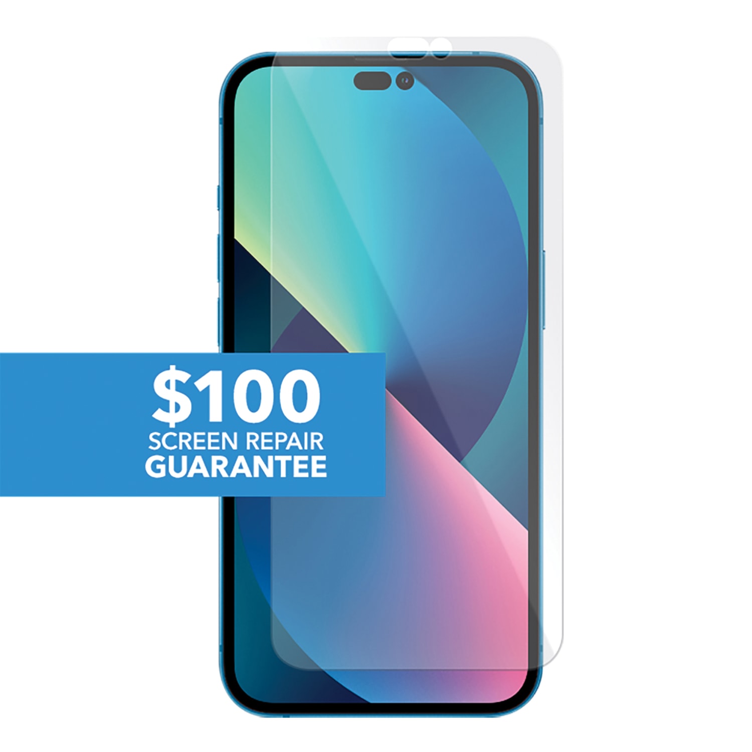 cellhelmet Tempered Glass Screen Protector, With $100 Coverage, For iPhone 14 Pro - Image 4