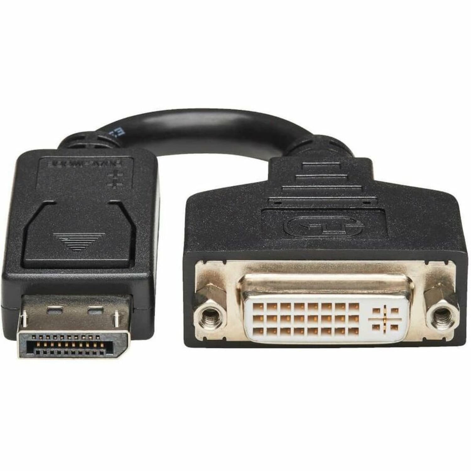 Eaton Tripp Lite Series DisplayPort to DVI-I Adapter Cable (M/F), 6 in. (15.2 cm) - Display adapter - DisplayPort (M) to DVI-I (F) - 5.9 in - molded - Image 3
