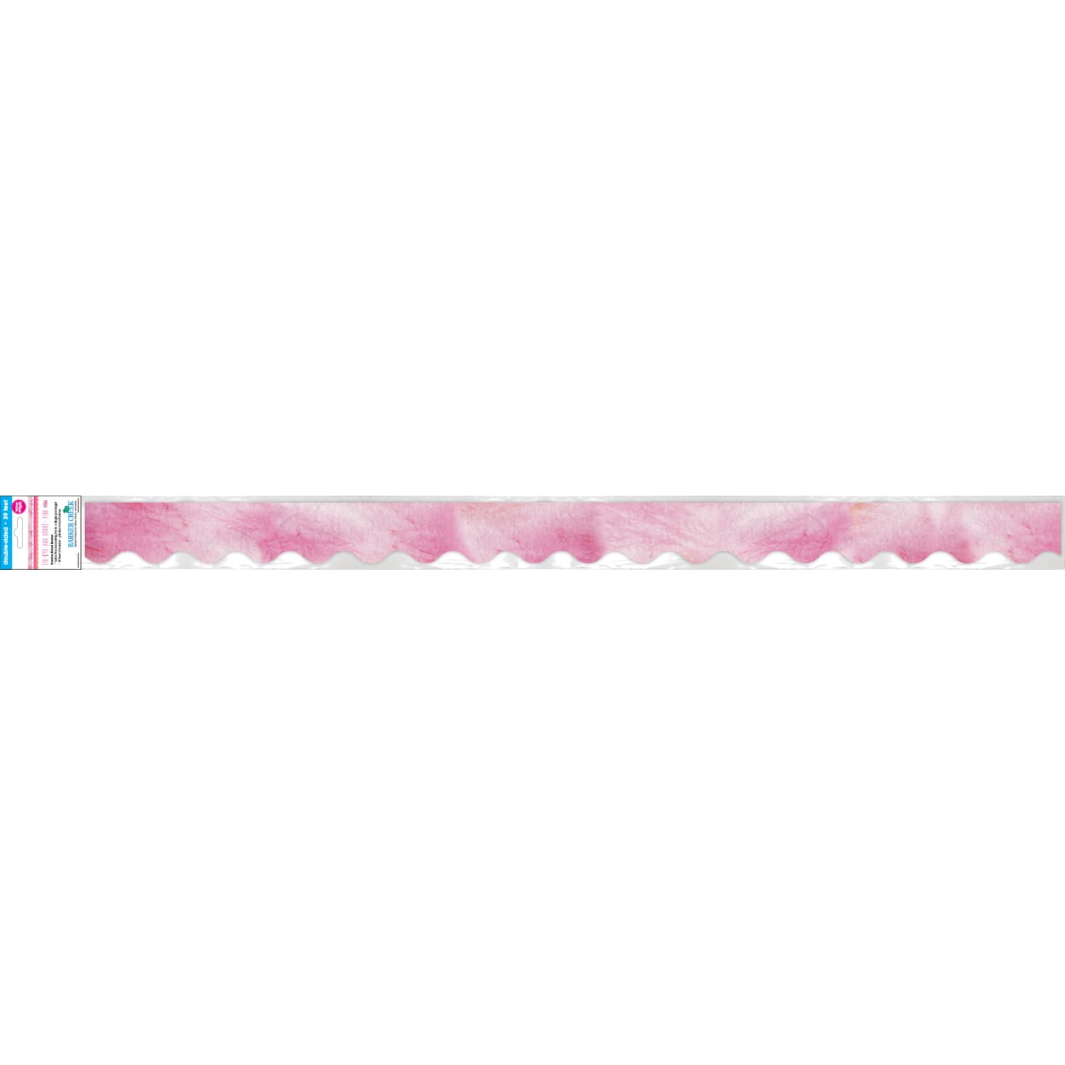 Barker Creek Double-Sided Scalloped Edge Borders, 2-1/4in x 36, Pink Tie-Dye And Ombre, Pack Of 13 Borders - Image 5