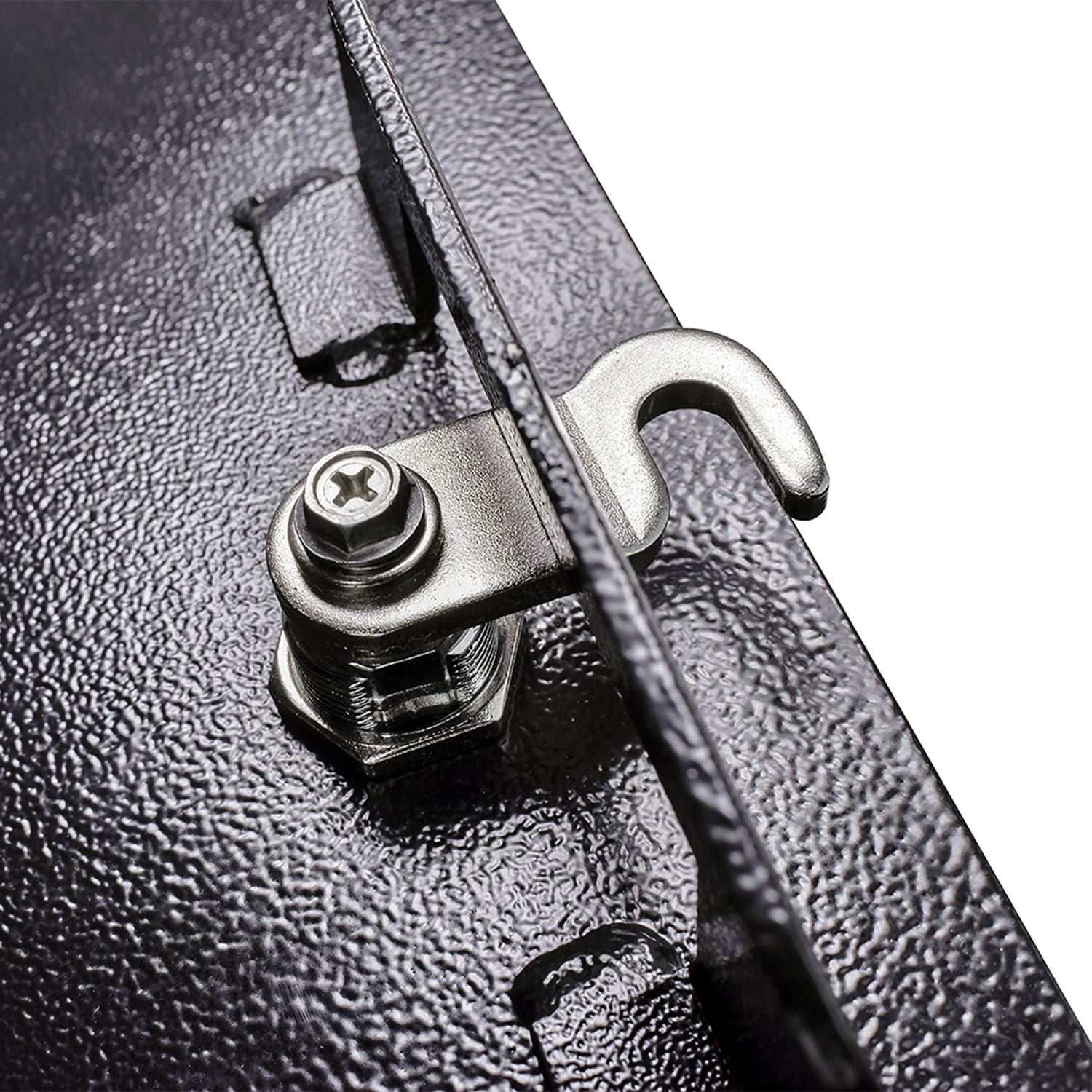 Mail Boss Curbside Locking Mailbox, 13 3/4in x 11 1/4in x 21in, Black - Image 6