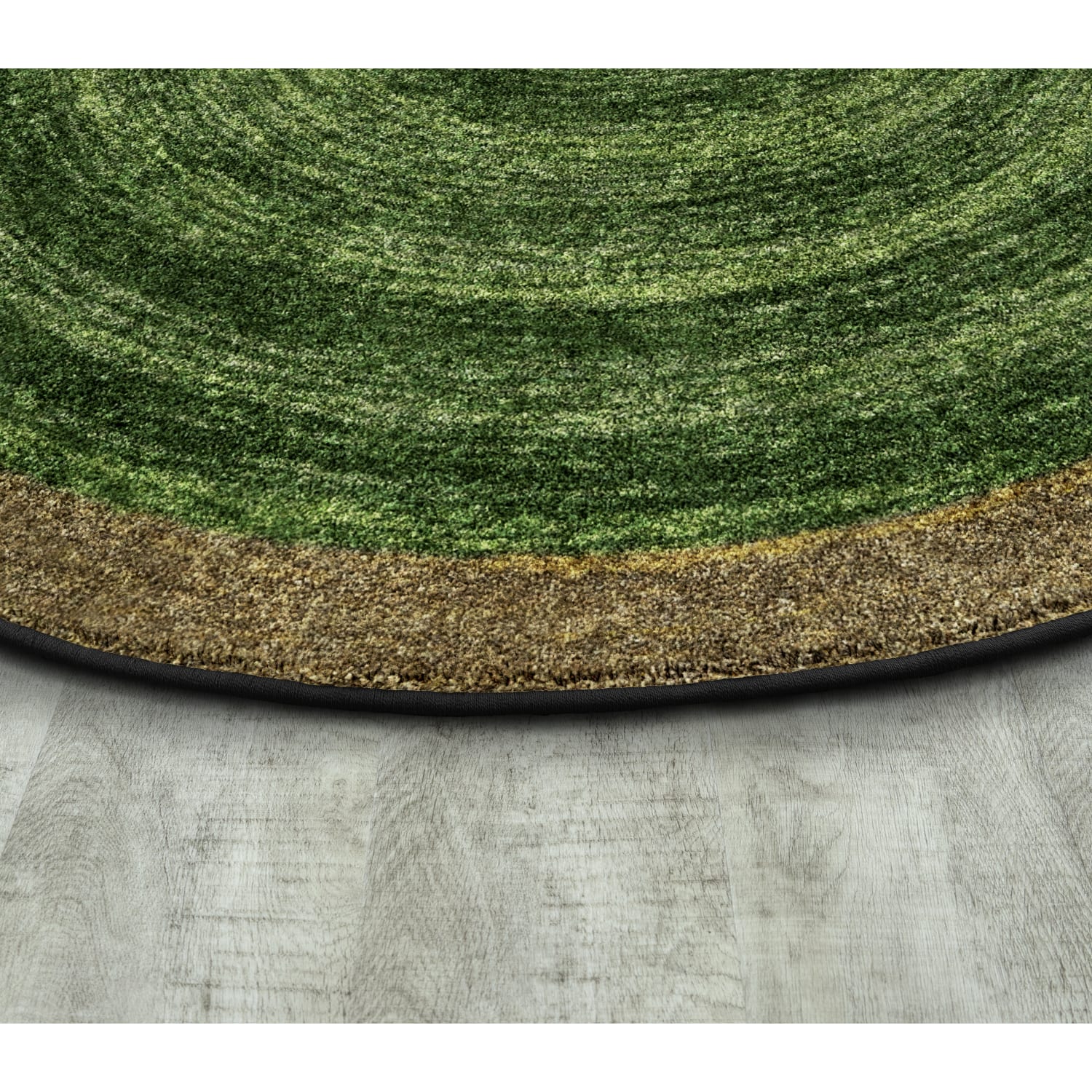 Joy Carpets Feeling Natural Kids Round Area Rug, 7-29/50ft x 7-29/50ft, Pine - Image 4