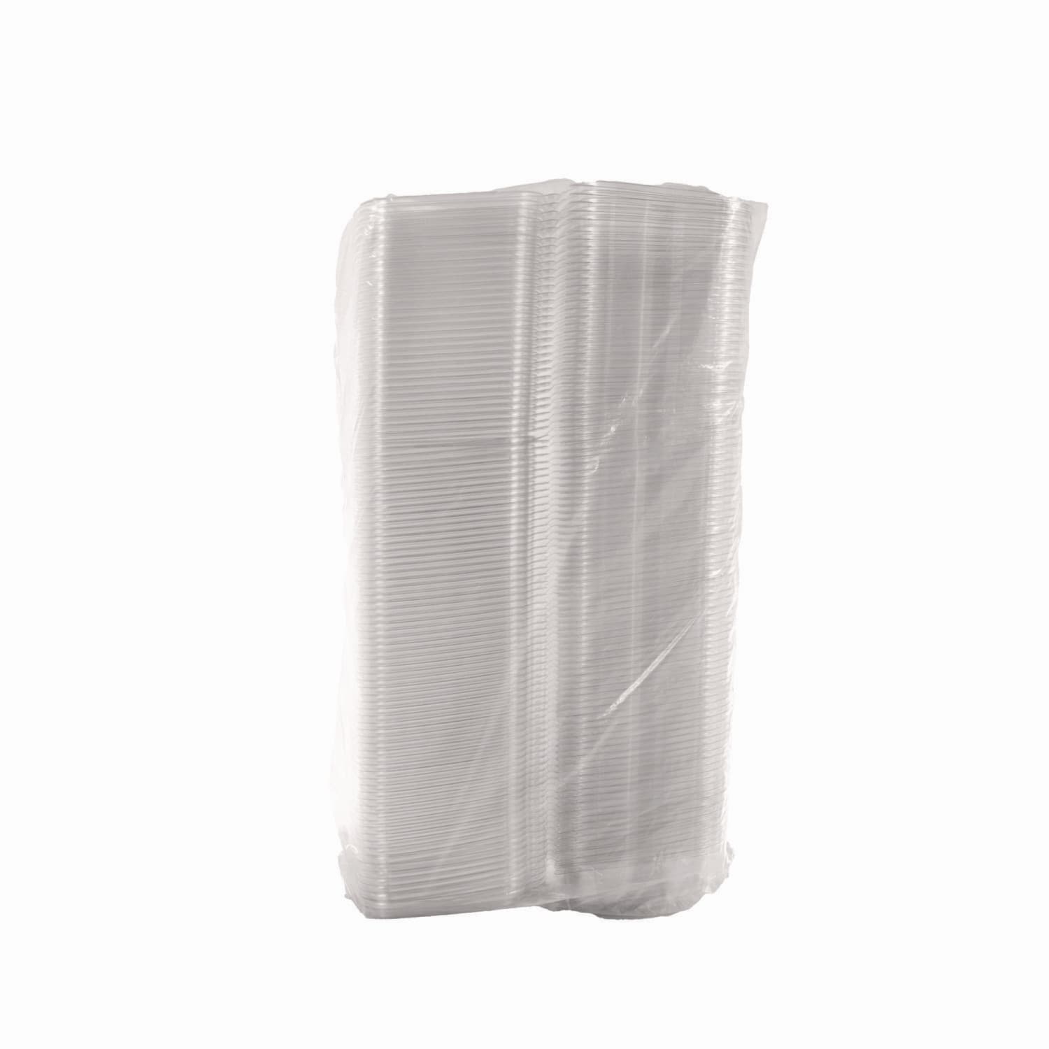 Dart ClearPac SafeSeal Tamper-Resistant Containers, Domed Lid, 24 Oz, 2-5/16inH x 6-7/16inW x 7-1/8inD, Clear, 100 Containers Per Bag, Carton Of 2 Bags - Image 3