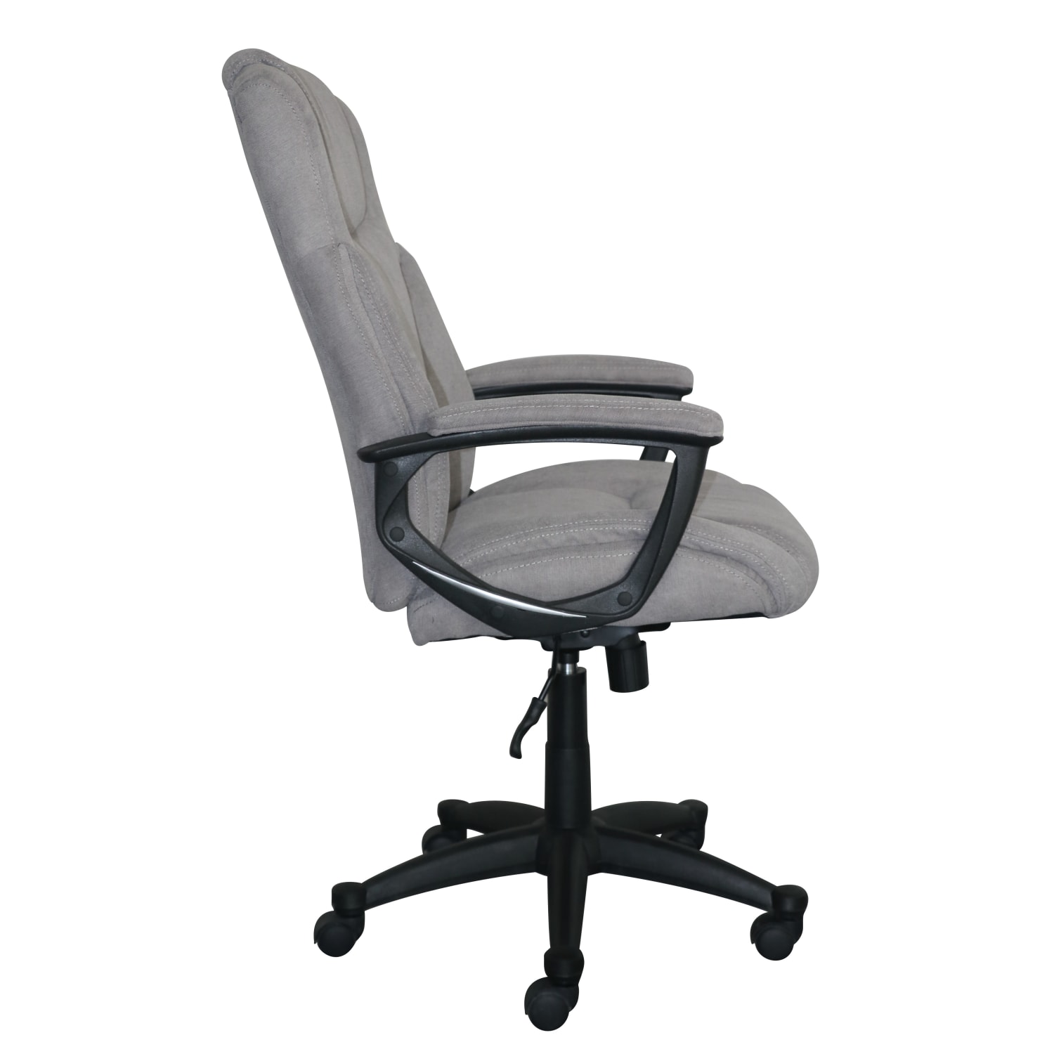 Serta Connor Office Chair, Microfiber, Light Gray - Image 4