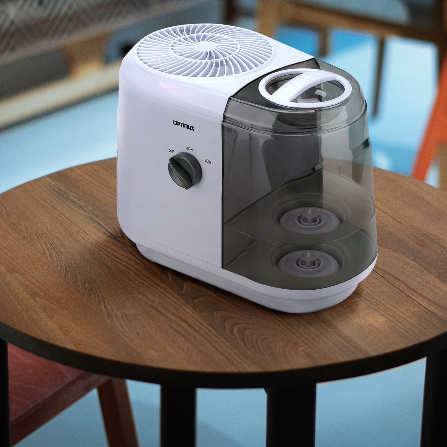 Optimus 2-Gallon Cool Mist Evaporative Humidifier, 11-1/2inH x 9-1/2inW x 7inD - Image 3