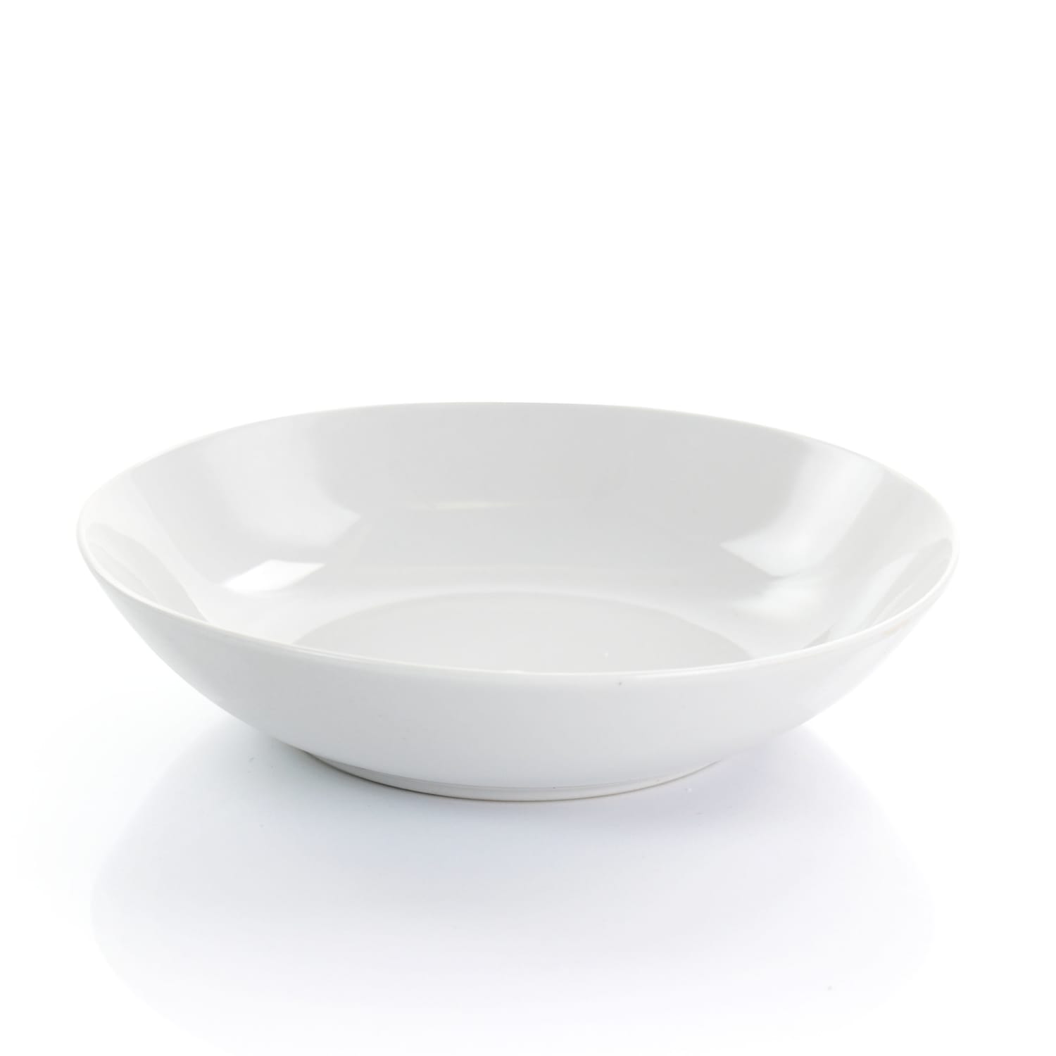 Gibson Home Classic Pearl 12-Piece Round Fine Ceramic Dinnerware Set, White - Image 6