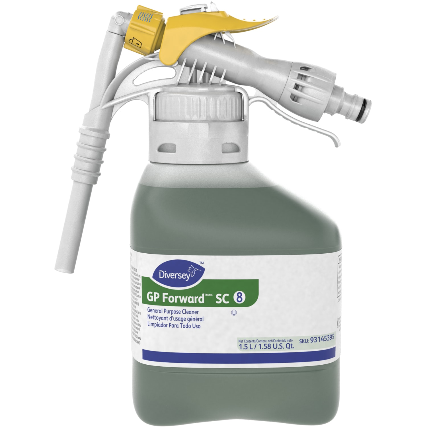 Diversey GP Forward SC General Purpose Cleaner, 1.5 L, Pack Of 2 Bottles - Image 3