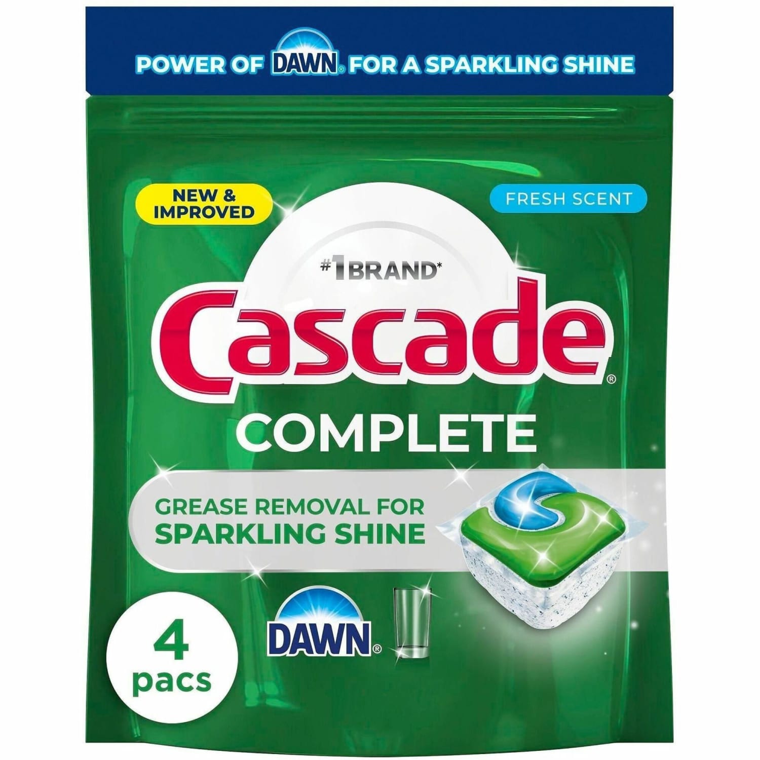 Cascade Complete ActionPacs, 4 Per Pack, Box Of 30 Packs, 21684