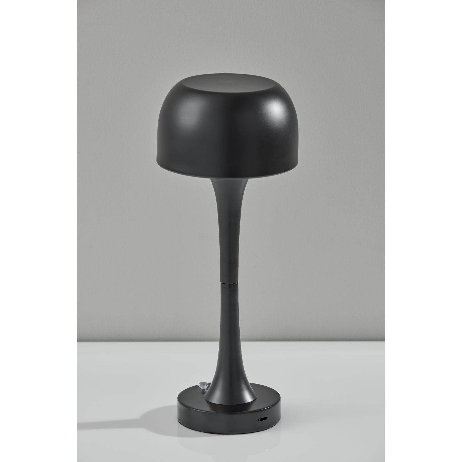 Adesso Jimmy LED Cordless Indoor/Outdoor Table Lamp, 15inH, Black - Image 3