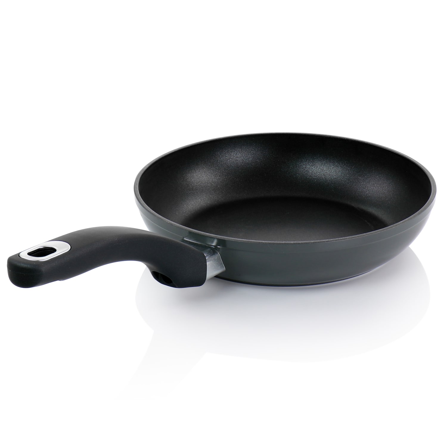 Martha Stewart Everyday Aluminum Non-Stick Frying Pan, 8in, Sharkey Gray - Image 6