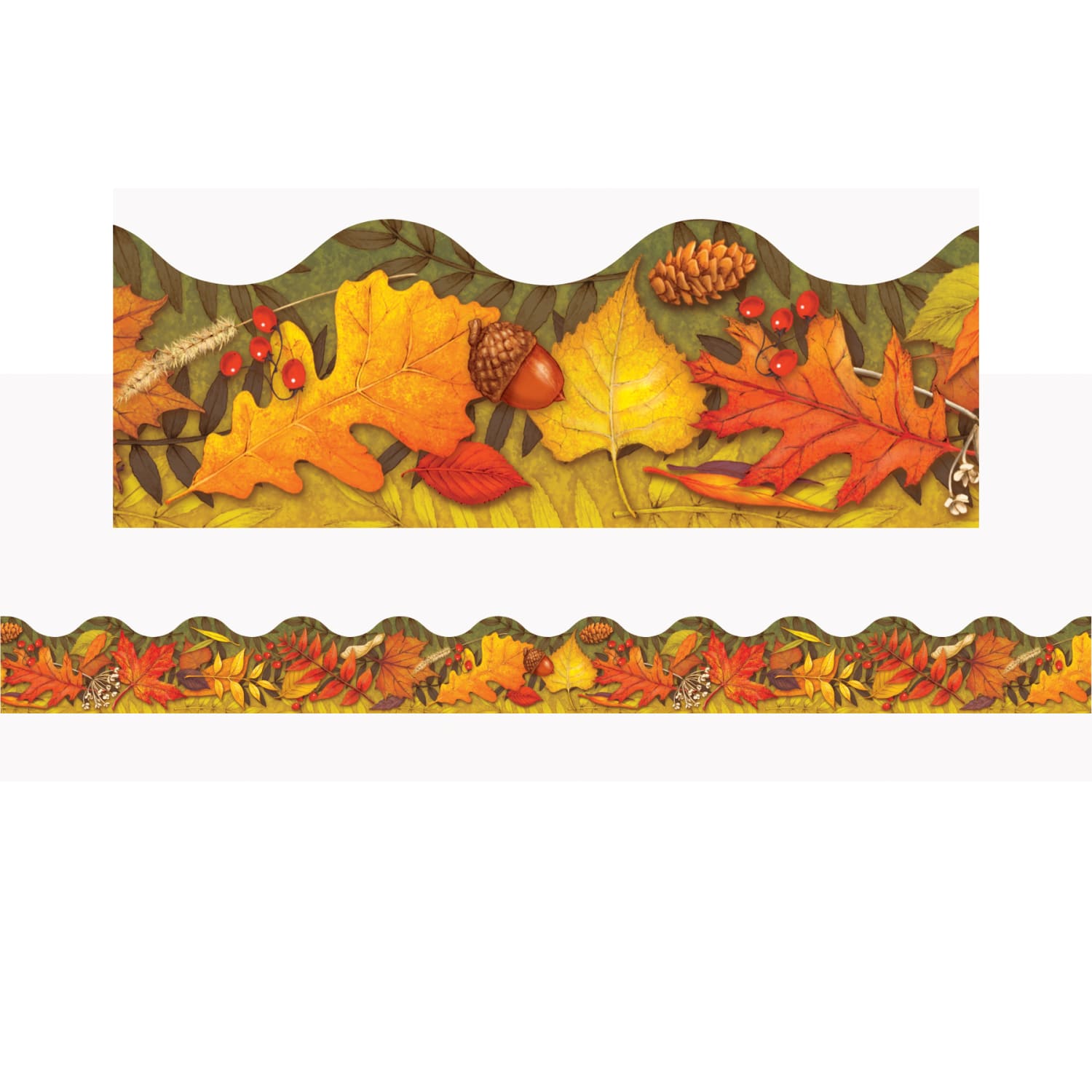 Trend Terrific Trimmers, Leaves of Autumn, 39ft Per Pack, Set Of 6 Packs - Image 3