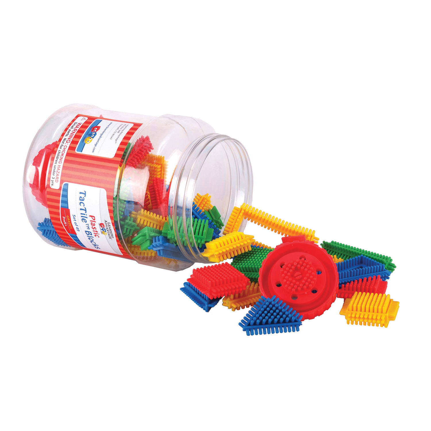Learning Advantage TacTile Blocks 49-Piece Set - Image 3