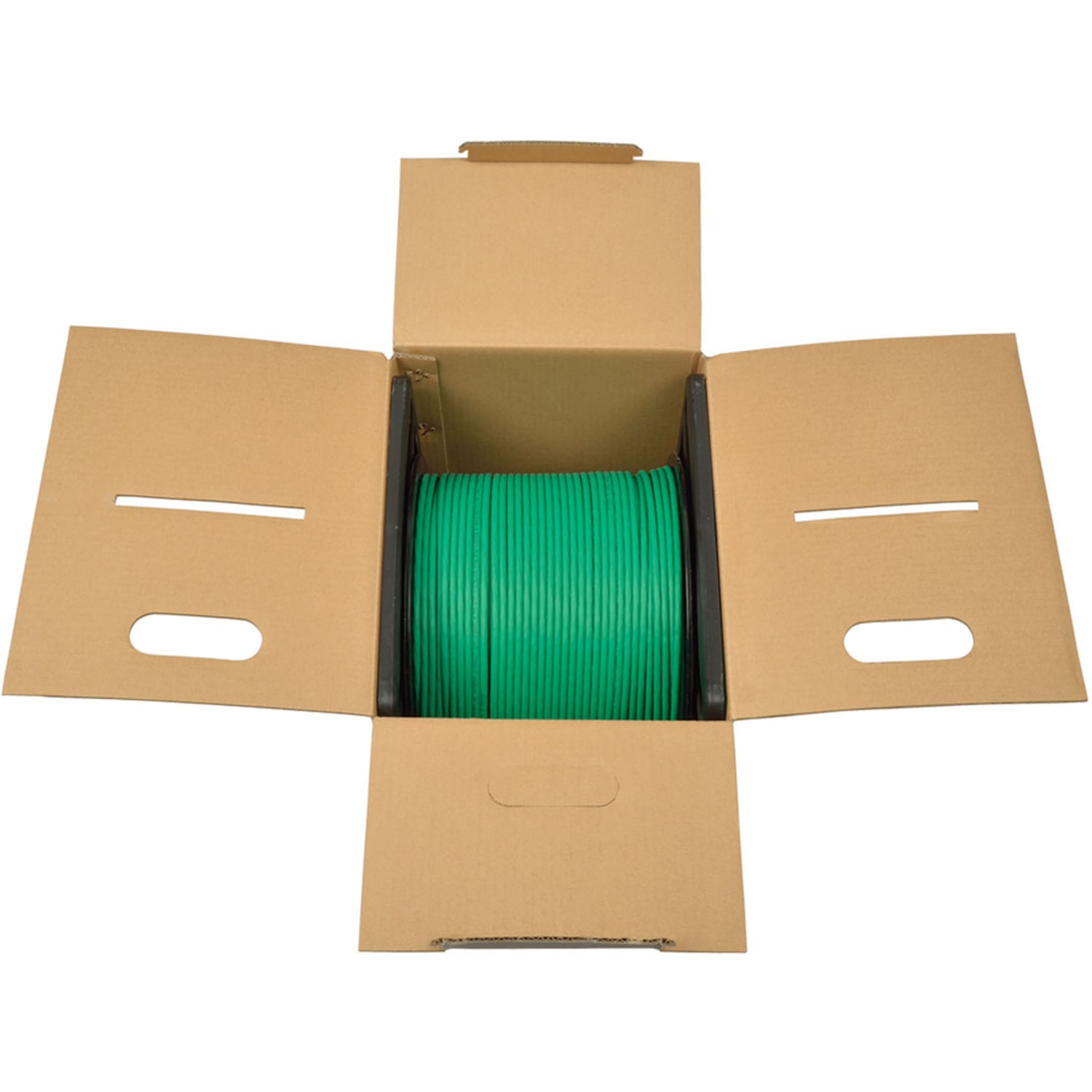 Eaton Tripp Lite Series Cat6 Gigabit Solid Core Plenum-Rated UTP CMP PVC Bulk Ethernet Cable, Green, 1000 ft. (304.8 m) - N22401KGN - Image 5