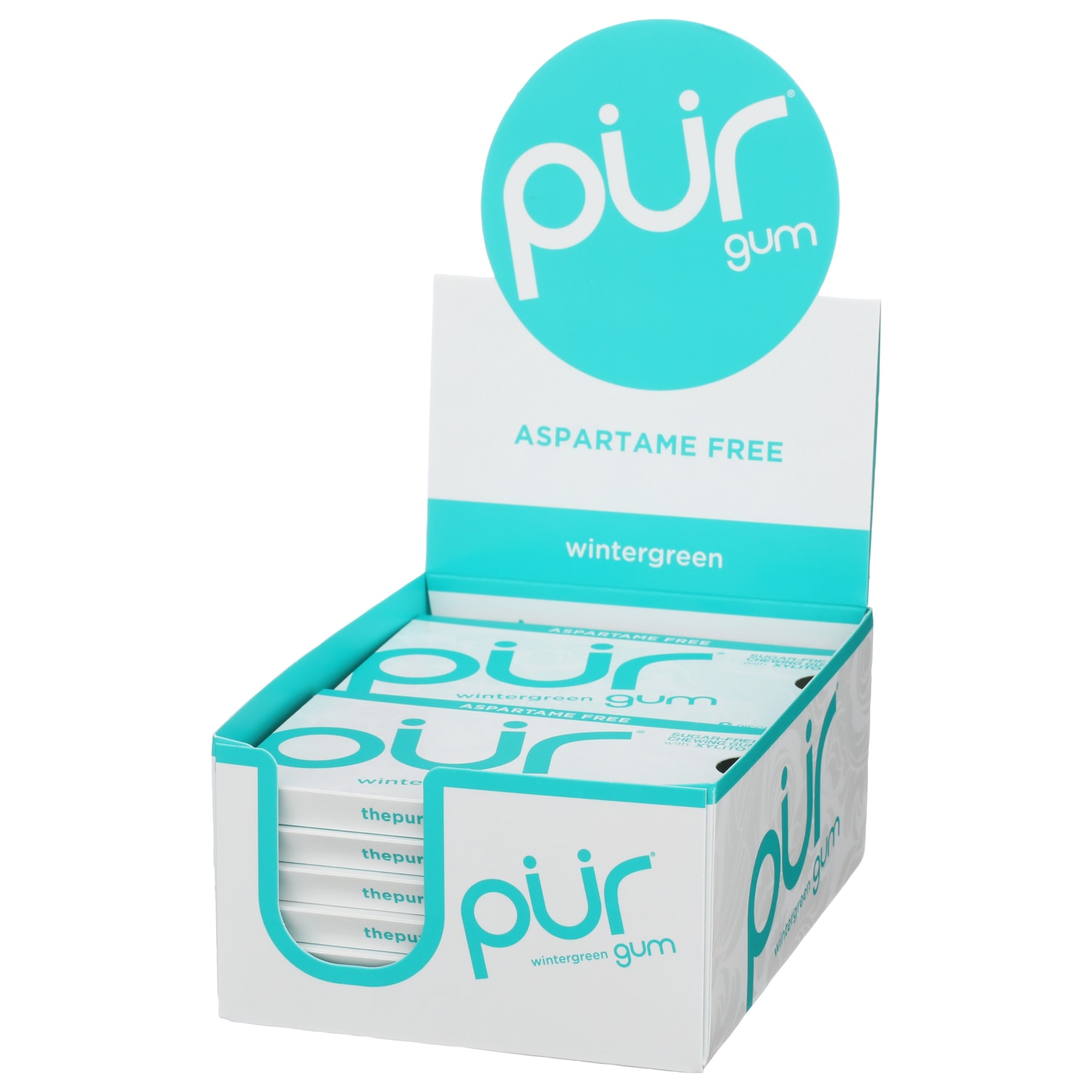 Pur Gum, Wintergreen, 0.44 Oz, Total Qty 108 - Image 4
