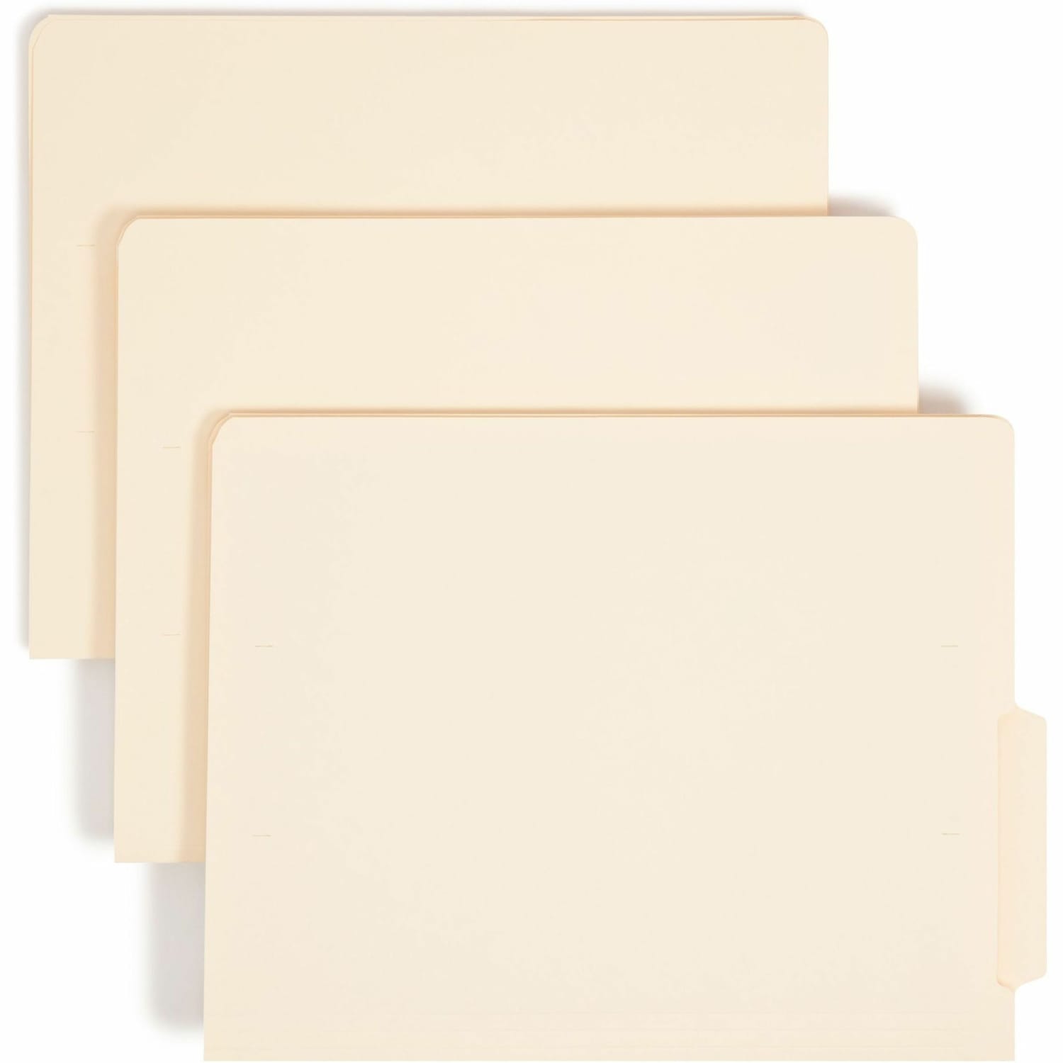 Smead Manila Reinforced End-Tab Folders, Straight Cut, Letter Size, Pack Of 100 - Image 4