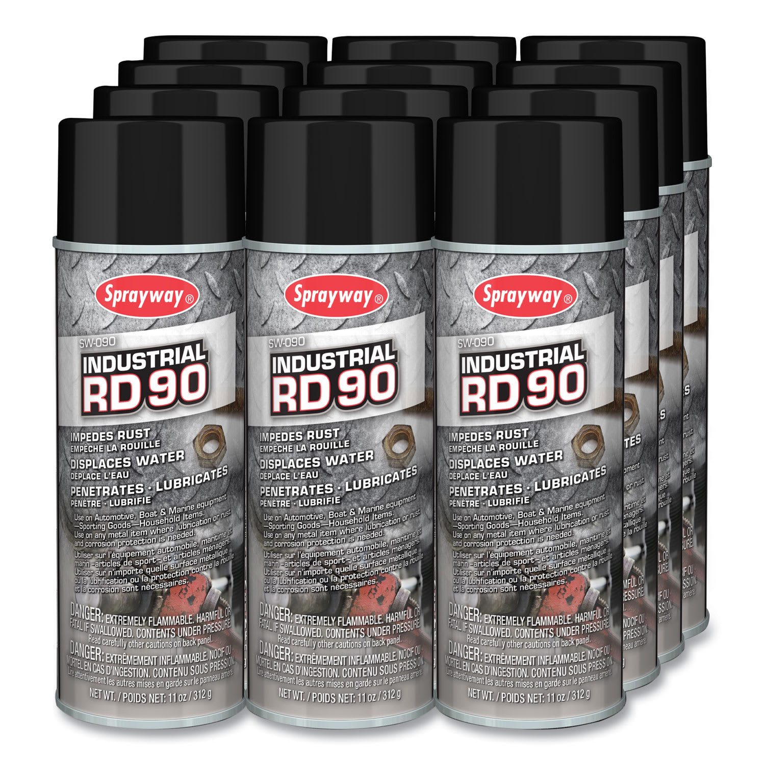 Sprayway Industrial RD90, 11 oz, Dozen - Image 3