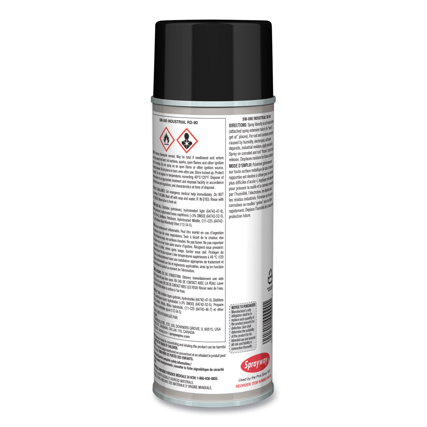 Sprayway Industrial RD90, 11 oz, Dozen - Image 5