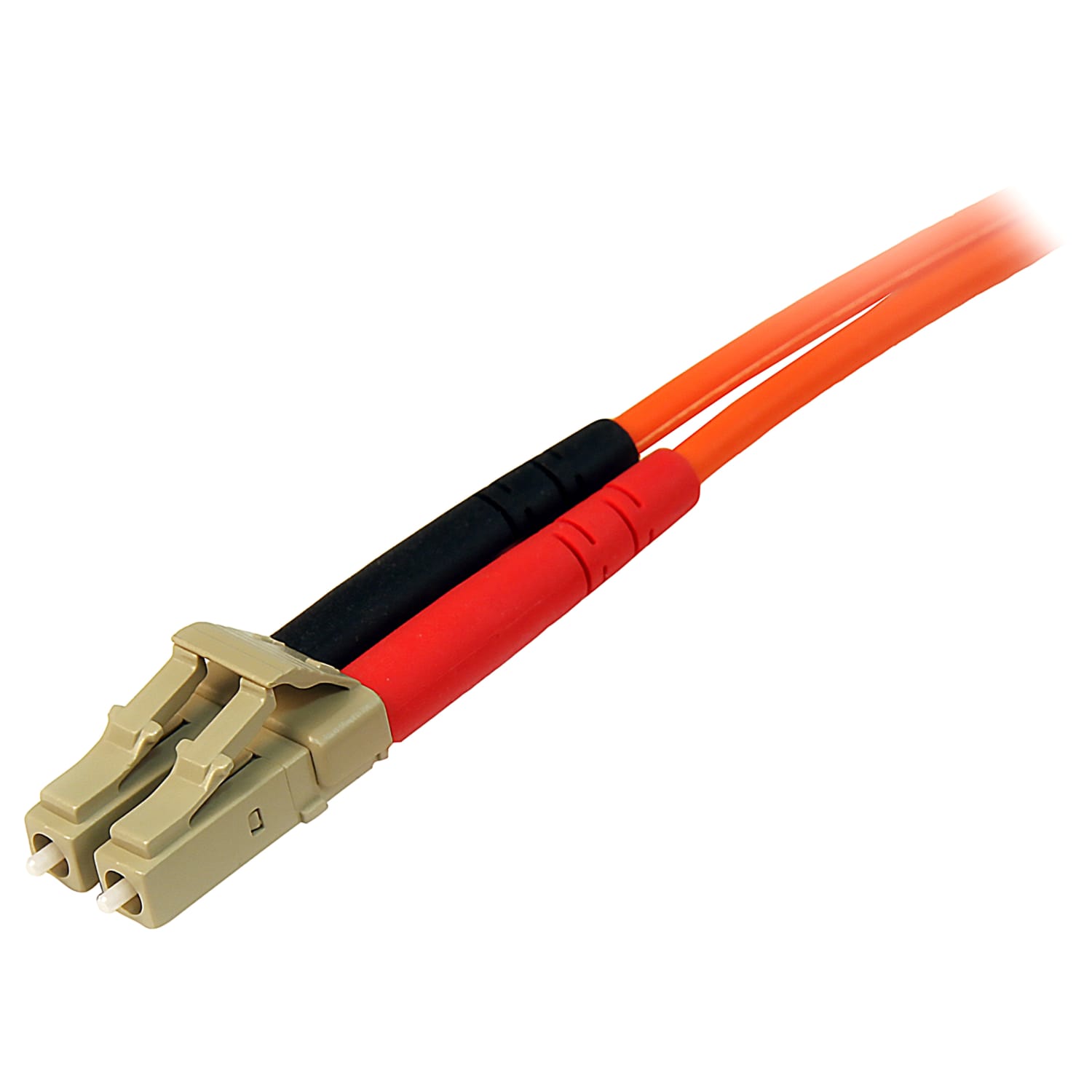 StarTech.com 15m Fiber Optic Cable - Multimode Duplex 50/125 - LSZH - LC/LC - OM2 - LC to LC Fiber Patch Cable - Connect fiber network devices for high-speed transfers with LSZH rated cable - 15m LC Fiber Optic Cable - Image 3
