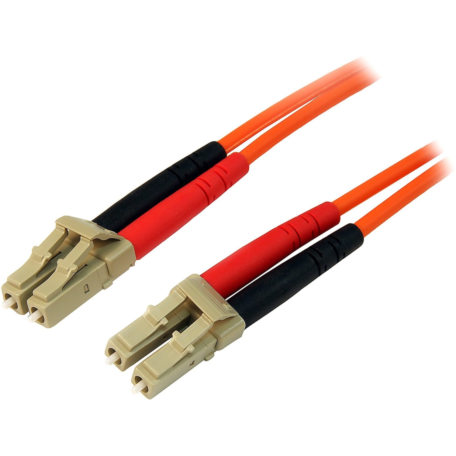 StarTech.com 15m Fiber Optic Cable - Multimode Duplex 50/125 - LSZH - LC/LC - OM2 - LC to LC Fiber Patch Cable - Connect fiber network devices for high-speed transfers with LSZH rated cable - 15m LC Fiber Optic Cable - Image 4