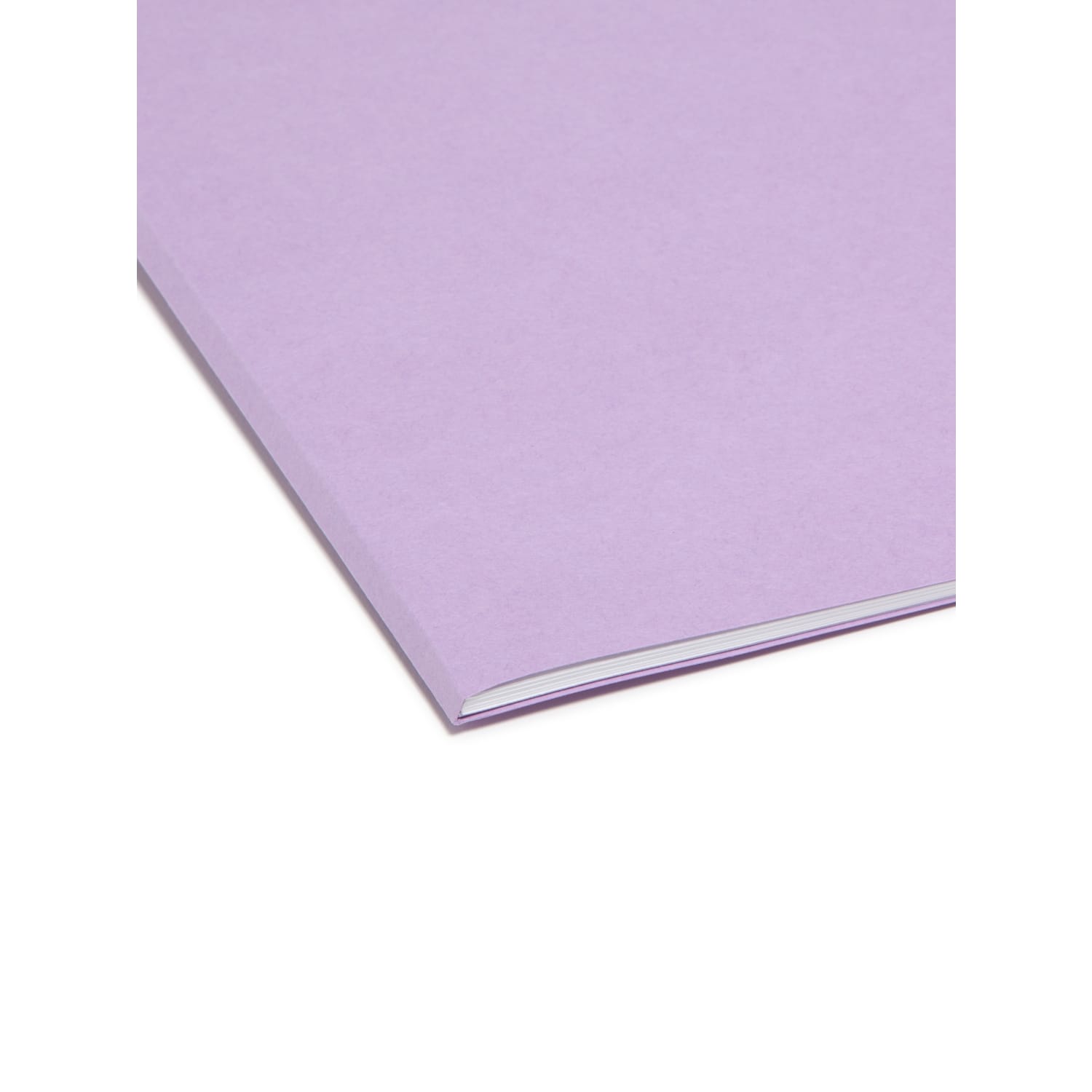 Smead Color File Folders, With Reinforced Tabs, Letter Size, 1/3 Cut, Lavender, Box Of 100 - Image 6