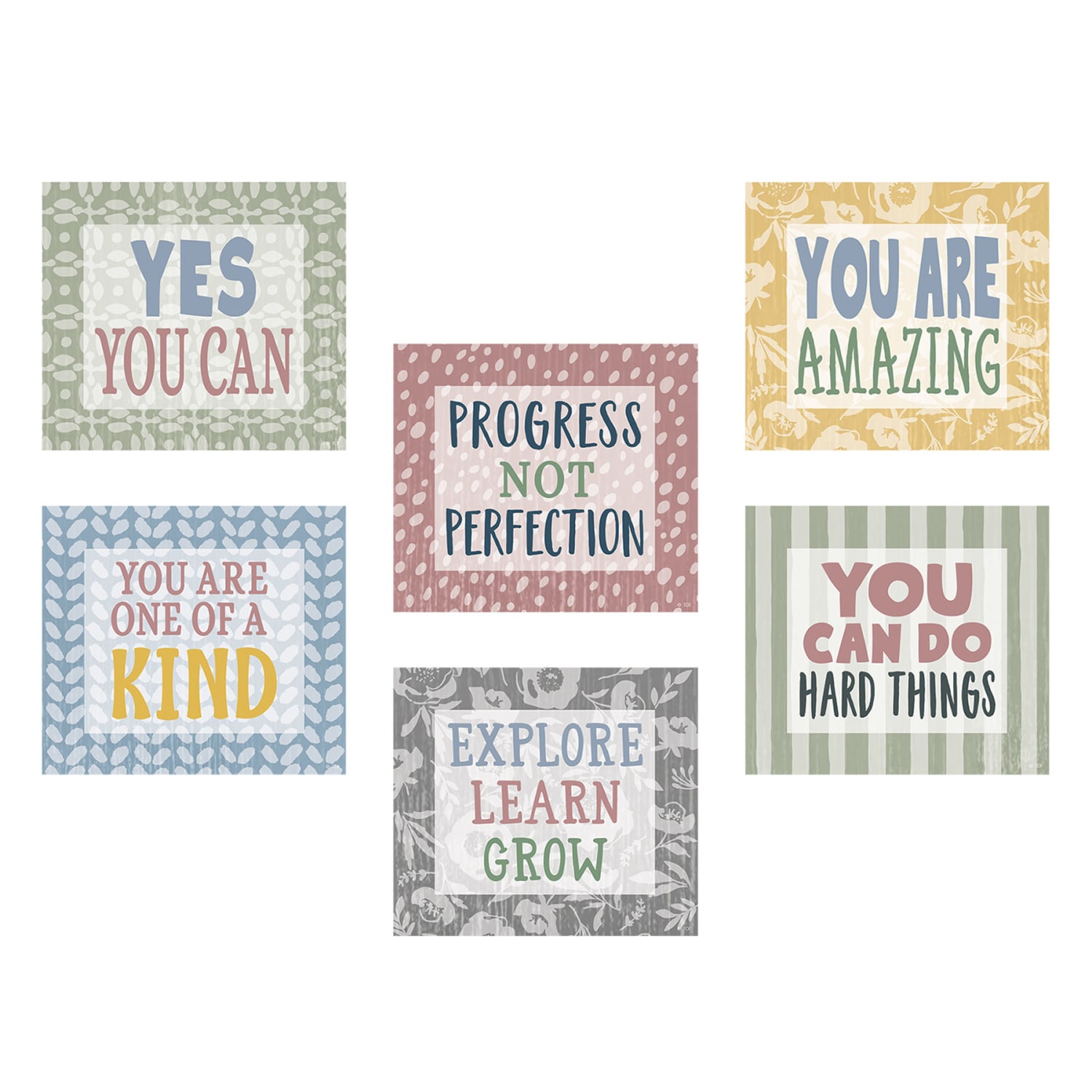 Teacher Created Resources Positive Sayings Accents, Classroom Cottage, 30 Accents Per Pack, Set Of 3 Packs - Image 5