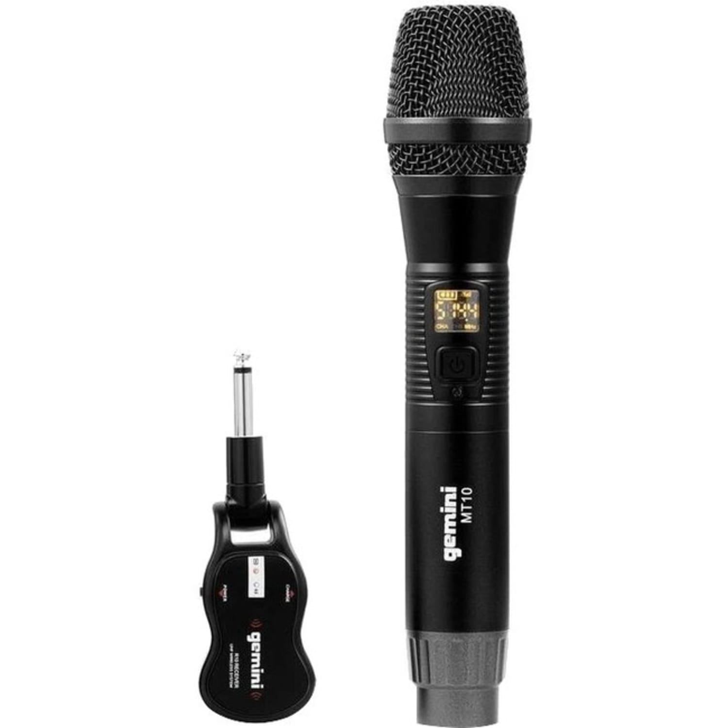 gemini GMU M100: UHF Wireless Microphone System  512 MHz to 541.70 MHz Operating Frequency  164.04 ft Operating Range - Image 3