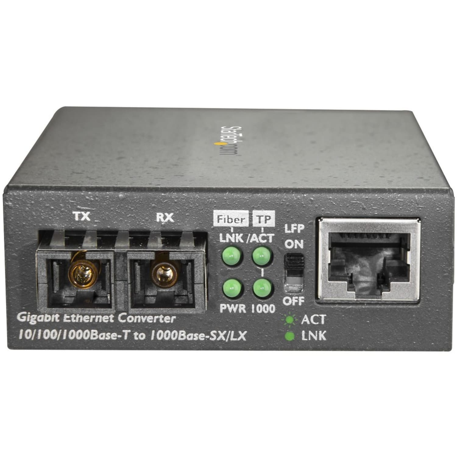 StarTech.com Fiber Media Converter - 1000Base-SX - Multimode 550m - SC Fiber to Ethernet Converter - Fiber to Copper Converter - MCMGBSCMM055 - Image 4