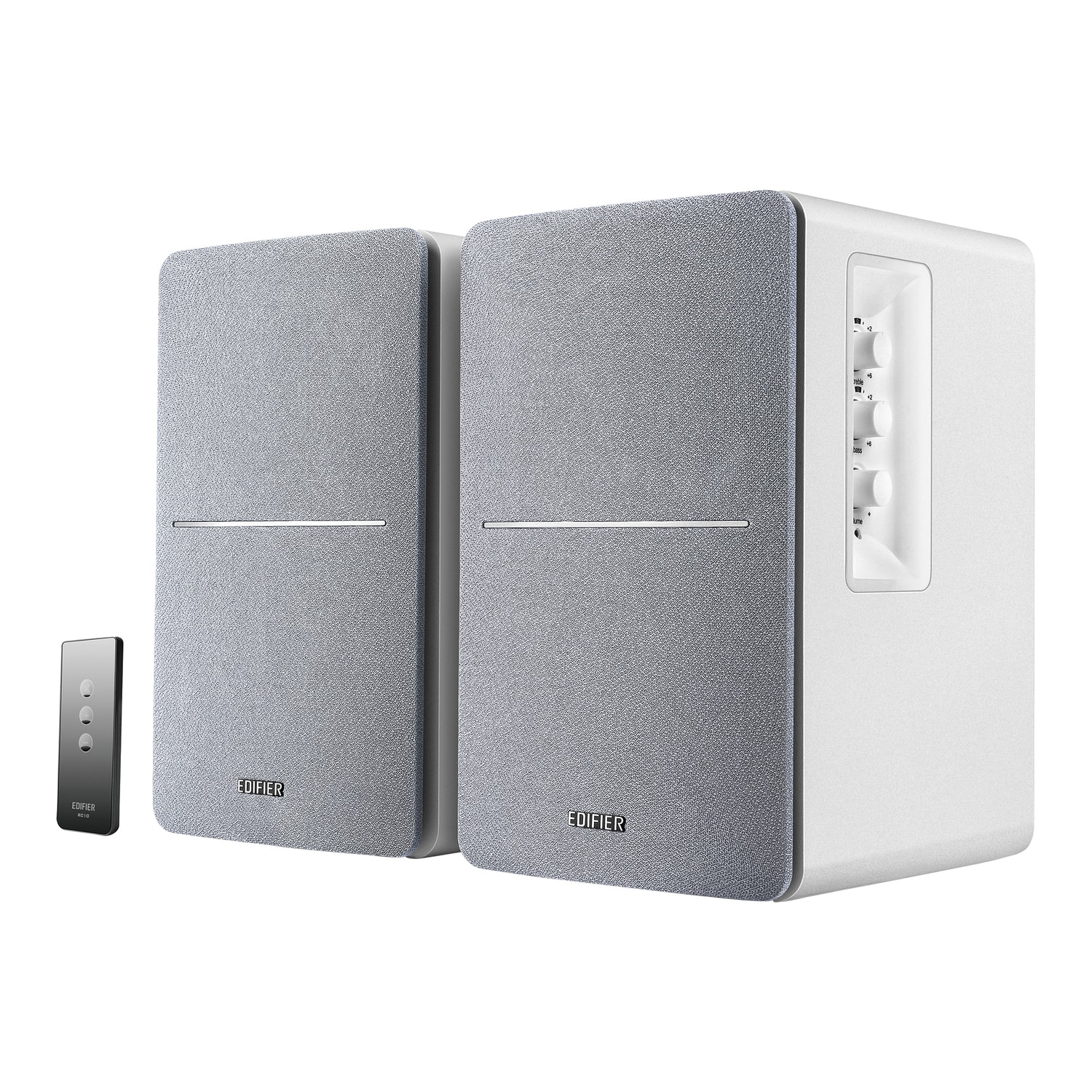 Edifier R1280T 42W Continuous-Power Amplified Bookshelf Speakers, White - Image 3