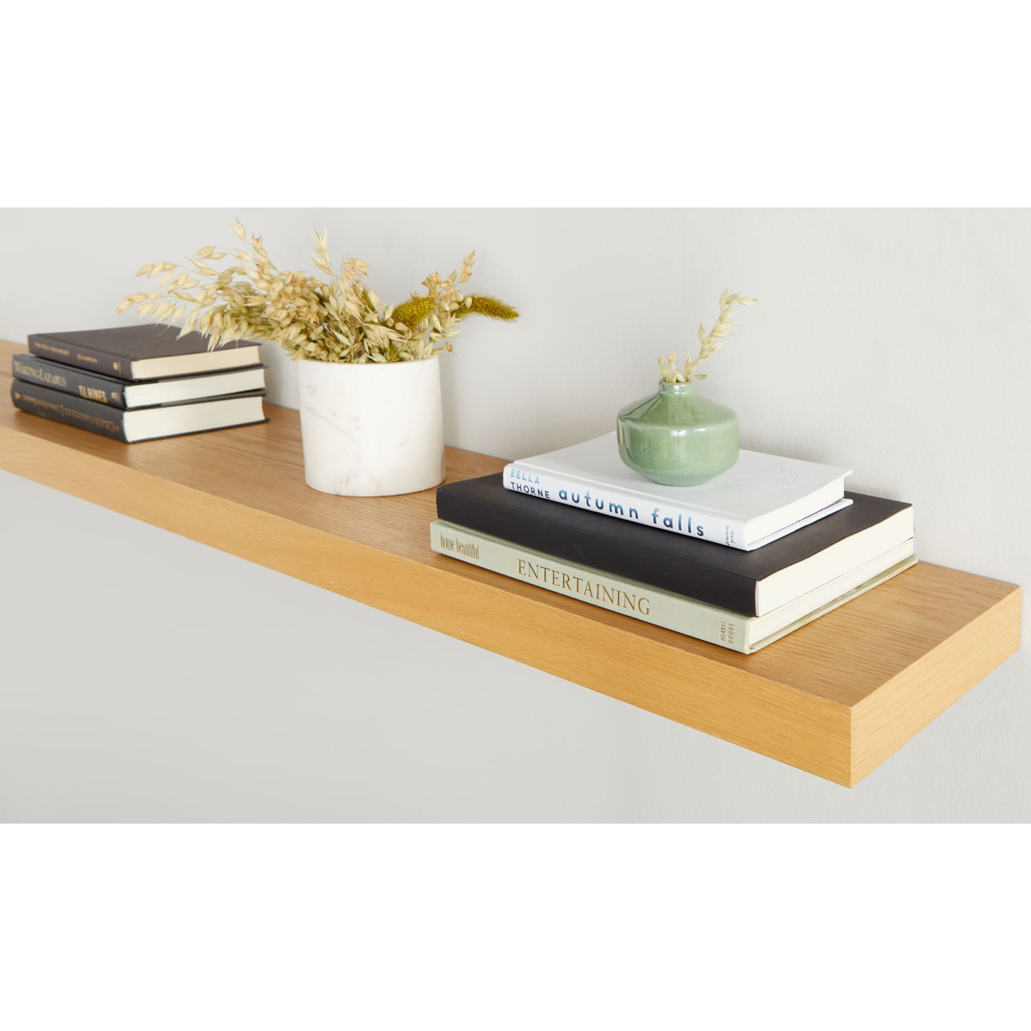 Eurostyle Barney 75in Floating Shelf, Oak - Image 5