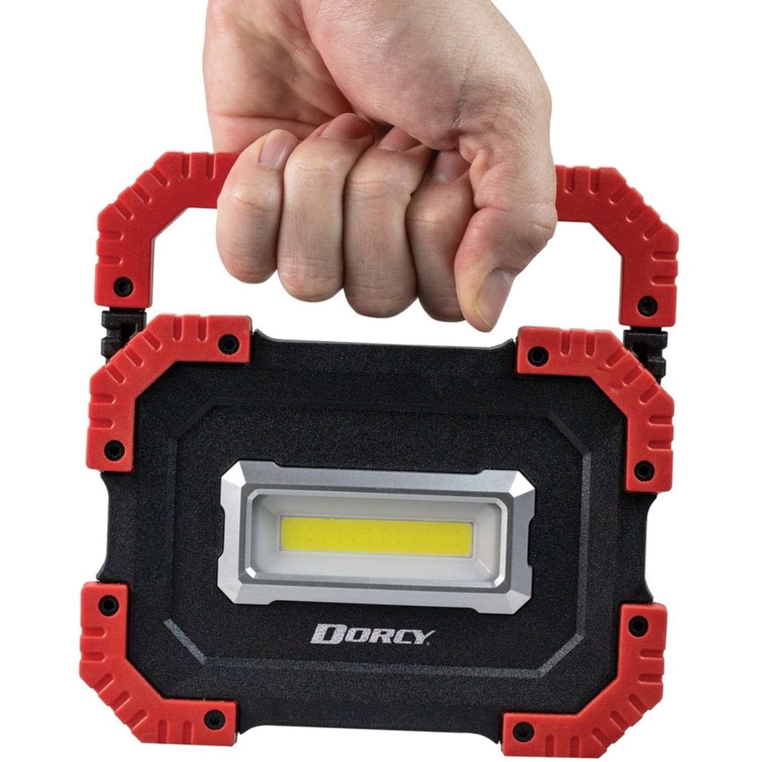 Dorcy 1500 Lumen Ultra HD Rechargeable Utility Light + Power Bank - LED - 280 lm Lumen - 1 - Lithium Ion (Li-Ion) - Battery Rechargeable - Battery - Rubber - Impact Resistant, Weather Resistant, Water Resistant, Drop Resistant - Black - Image 6