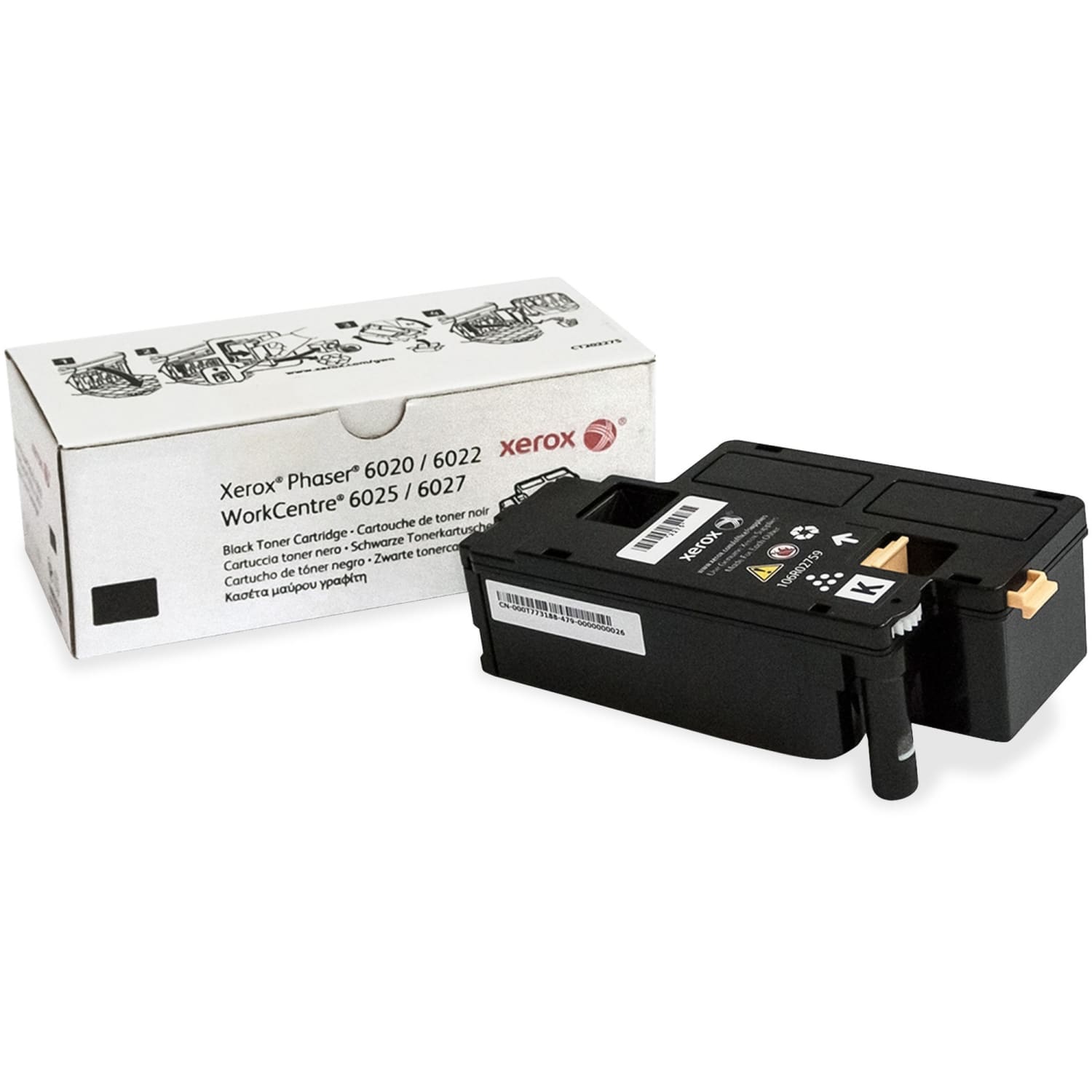Xerox 6022/6027 Black Toner Cartridge, 106R02759 - Image 5
