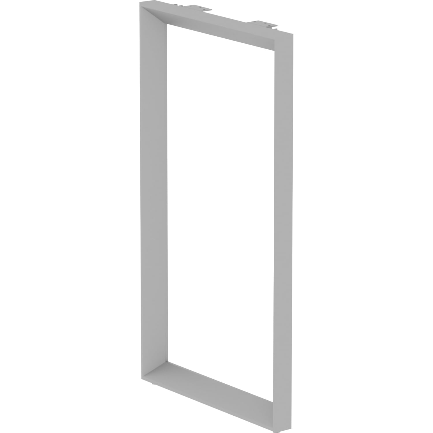 Lorell Relevance Series Desk Leg Frame, Silver, Standing Height - Image 5