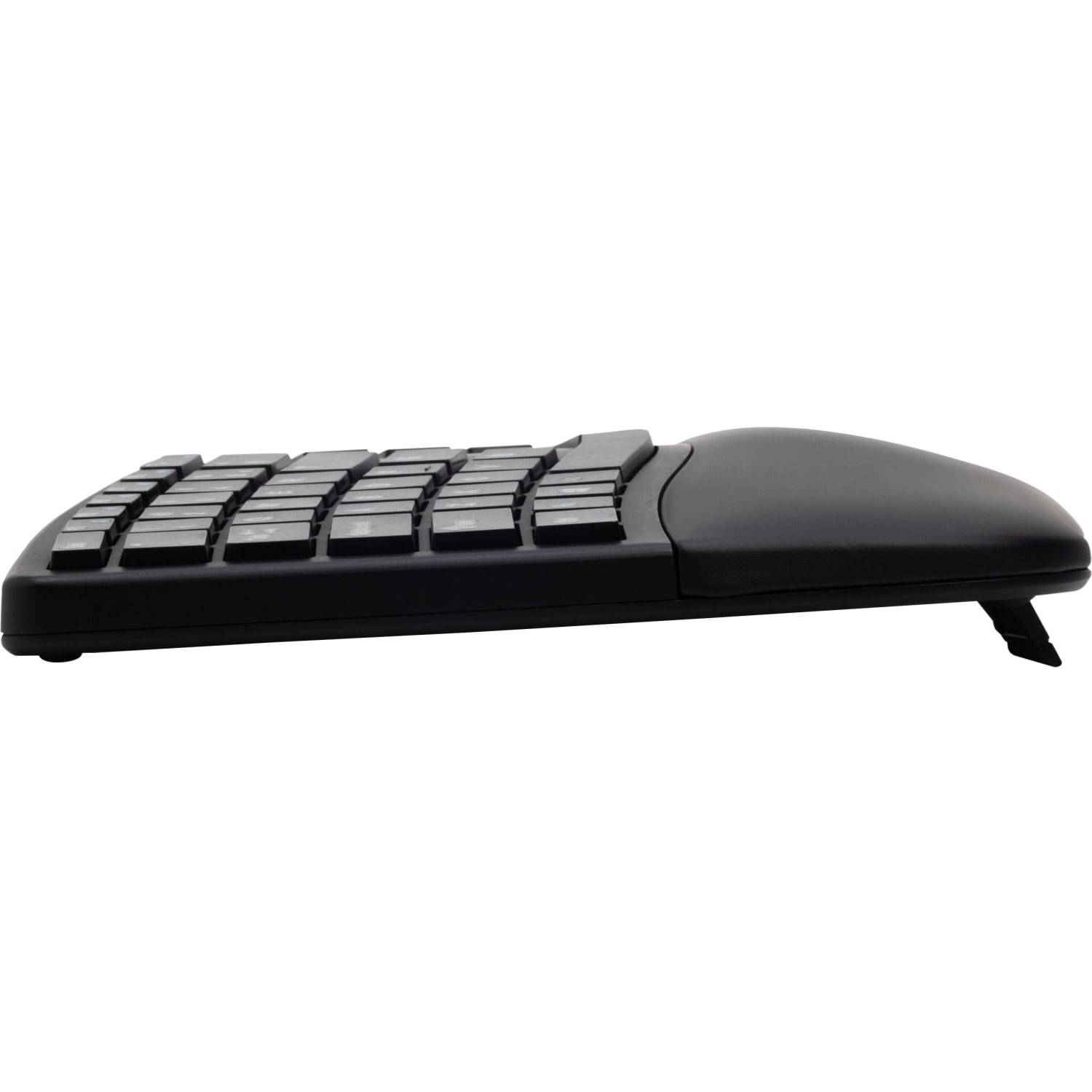 Kensington Pro Fit Ergo Wireless Keyboard-Black - Wireless Connectivity - Bluetooth/RF - 2.40 GHz - USB Interface - Black - Image 4