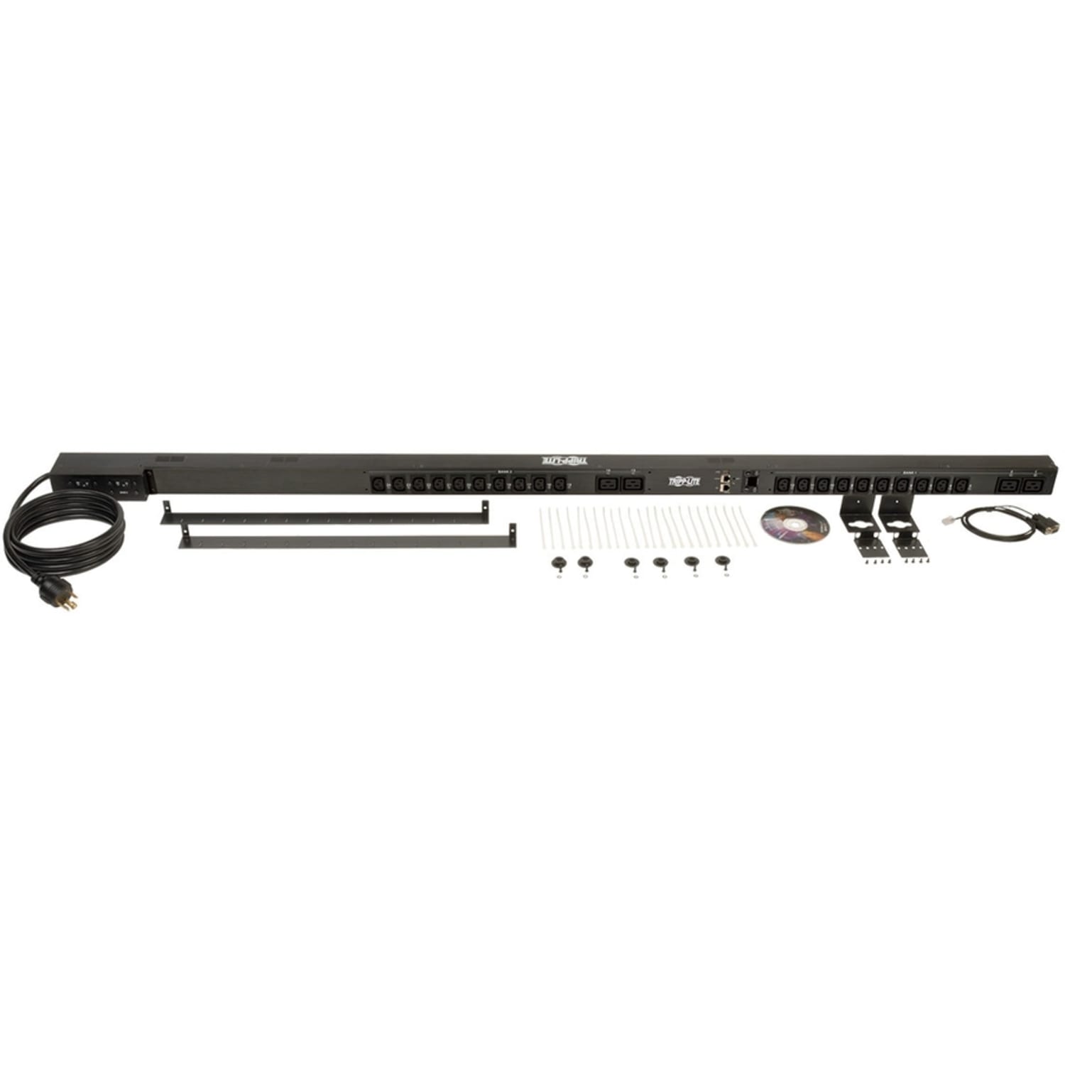 Tripp Lite 5/5.8kW Single-Phase Switched PDU, Outlet Monitoring, 208/240V Outlets (20 C13 & 4 C19), 0U, LX Platform Interface, TAA - PDUMVR30HVNETLX - Image 6