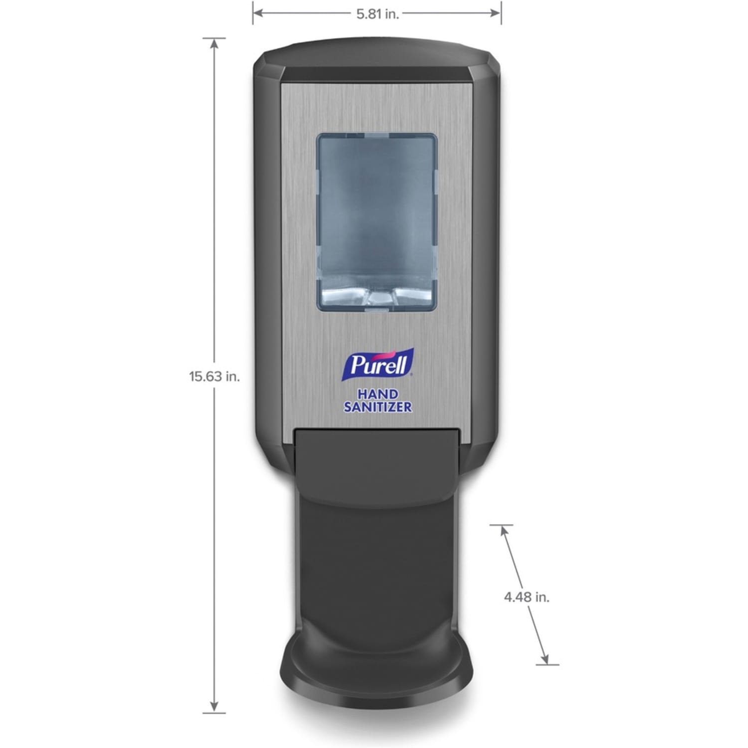 PURELL CS4 Hand Sanitizer Dispenser - Manual - 1.27 quart Capacity - Site Window, Refillable, Sanitar - 0 - Image 5