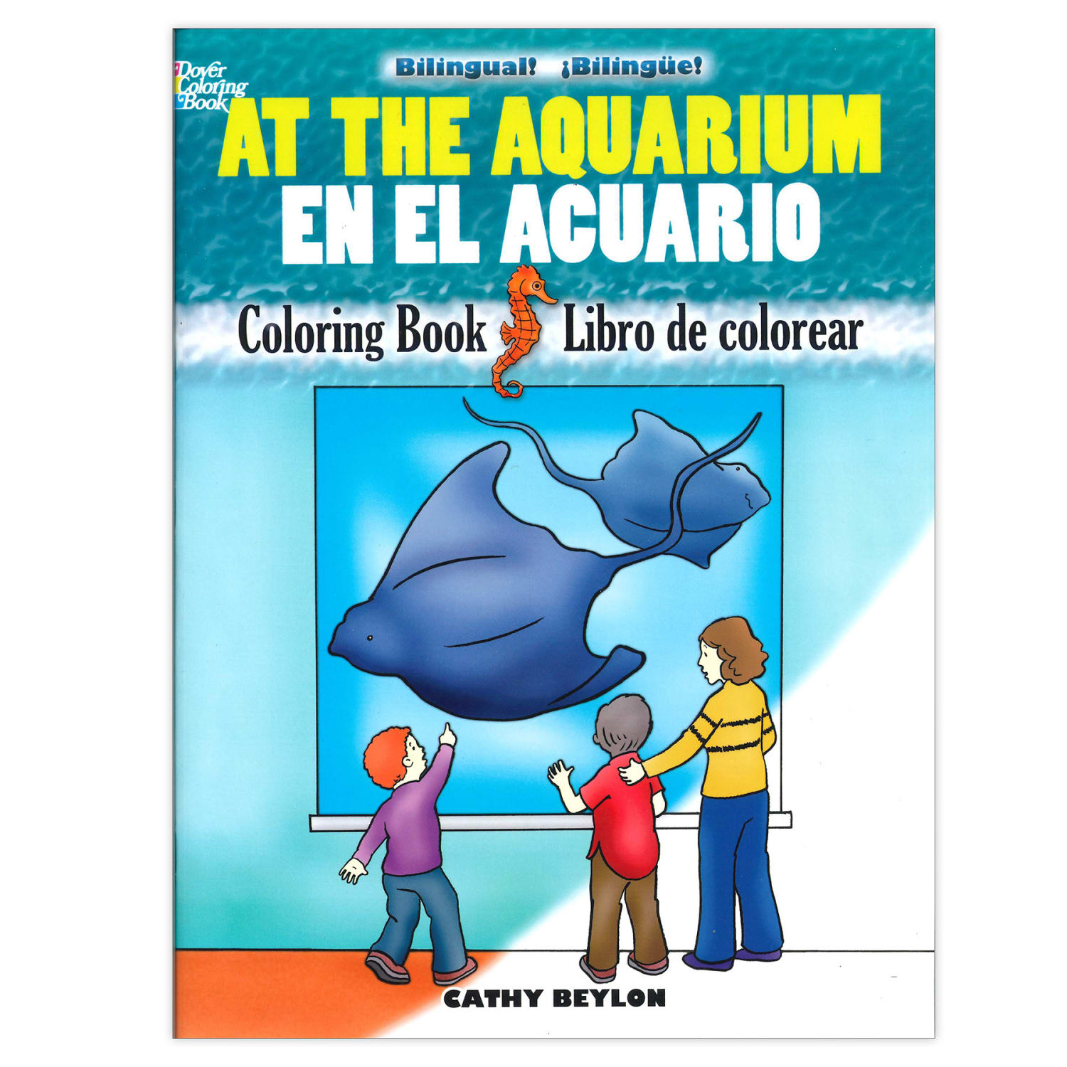 Dover Coloring Book, At The Aquarium, Pack Of 6 - Image 3