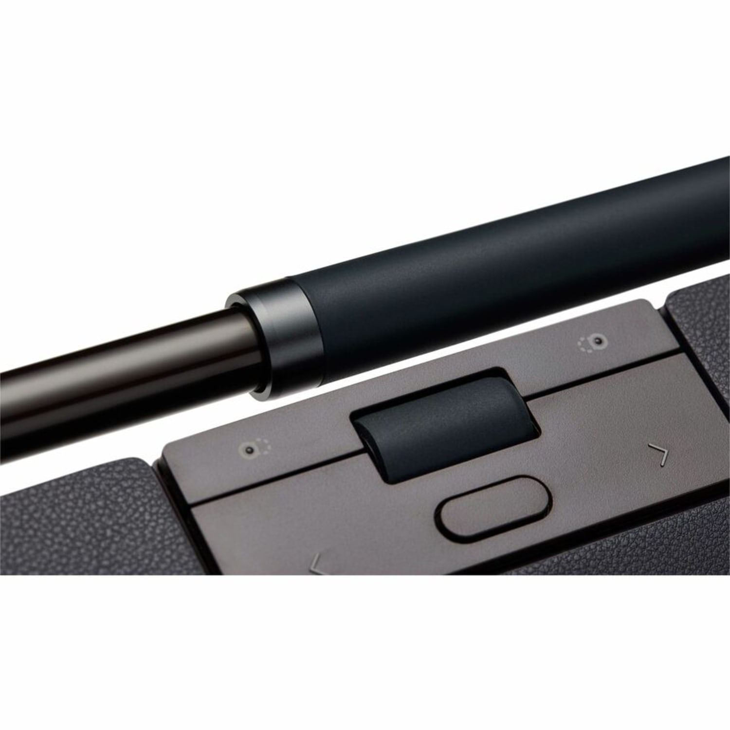 Contour RollerMouse Pro - Vegan Leather - Extended - Wireless - Bluetooth/Radio Frequency - 2.40 GHz - Rechargeable - Black - USB 2.0 Type A - 2800 dpi - Scroll Wheel - 6 Button(s) - 6 Programmable Button(s) - Symmetrical - 3 Month Battery Run Time - Image 3