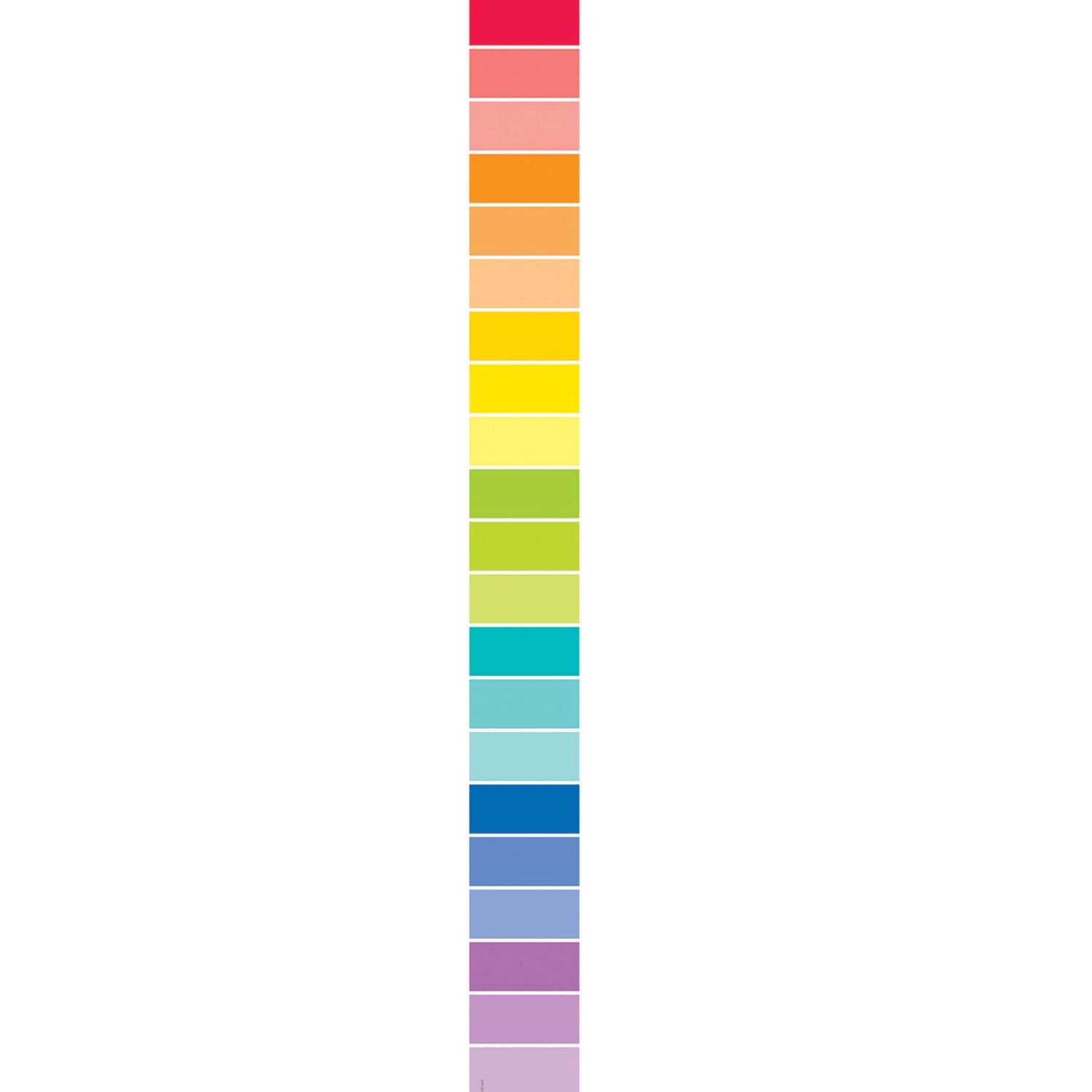 Creative Teaching Press EZ Borders, Rainbow Paint Chip, 24 Borders Per Pack, Set Of 3 Packs - Image 4