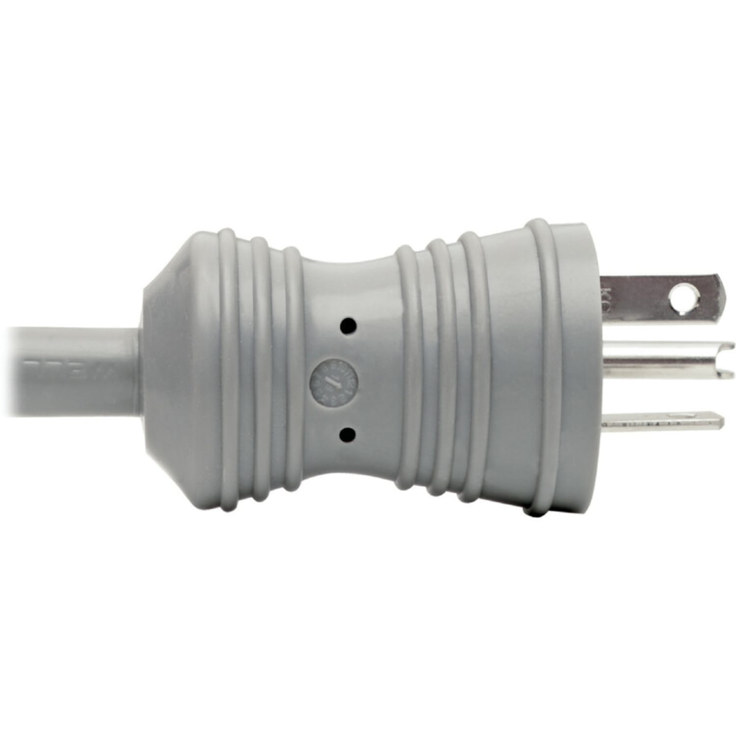 Eaton Tripp Lite Series Hospital-Grade Power Cord, NEMA 5-20P to C19 - Heavy-Duty, Green Dot, 20A, 125V, 12 AWG, 6 ft. (1.83 m), Gray - P049006GYHG - Image 5
