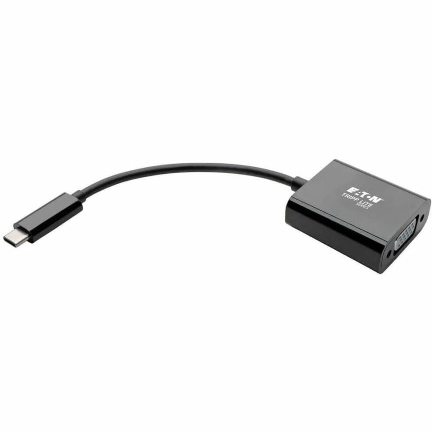 Tripp Lite USB C to VGA Adapter Converter, Thunderbolt 3 - M/F, USB 3.1, 1080p, Black, USB Type C, US - U44406NVBAM - Image 4