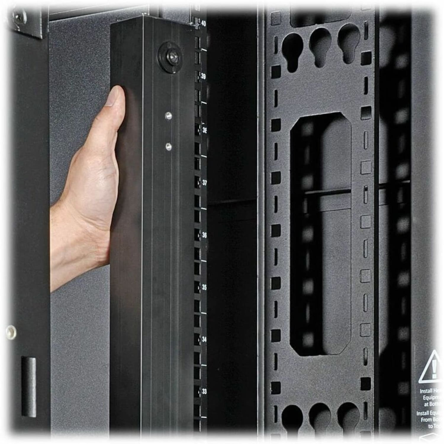 Tripp Lite 10kW 3-Phase Monitored PDU, LX Interface, 200/208/240V Outlets (42 C13/6 C19), LCD, NEMA L2 - PDU3EVN10L2130B - Image 6