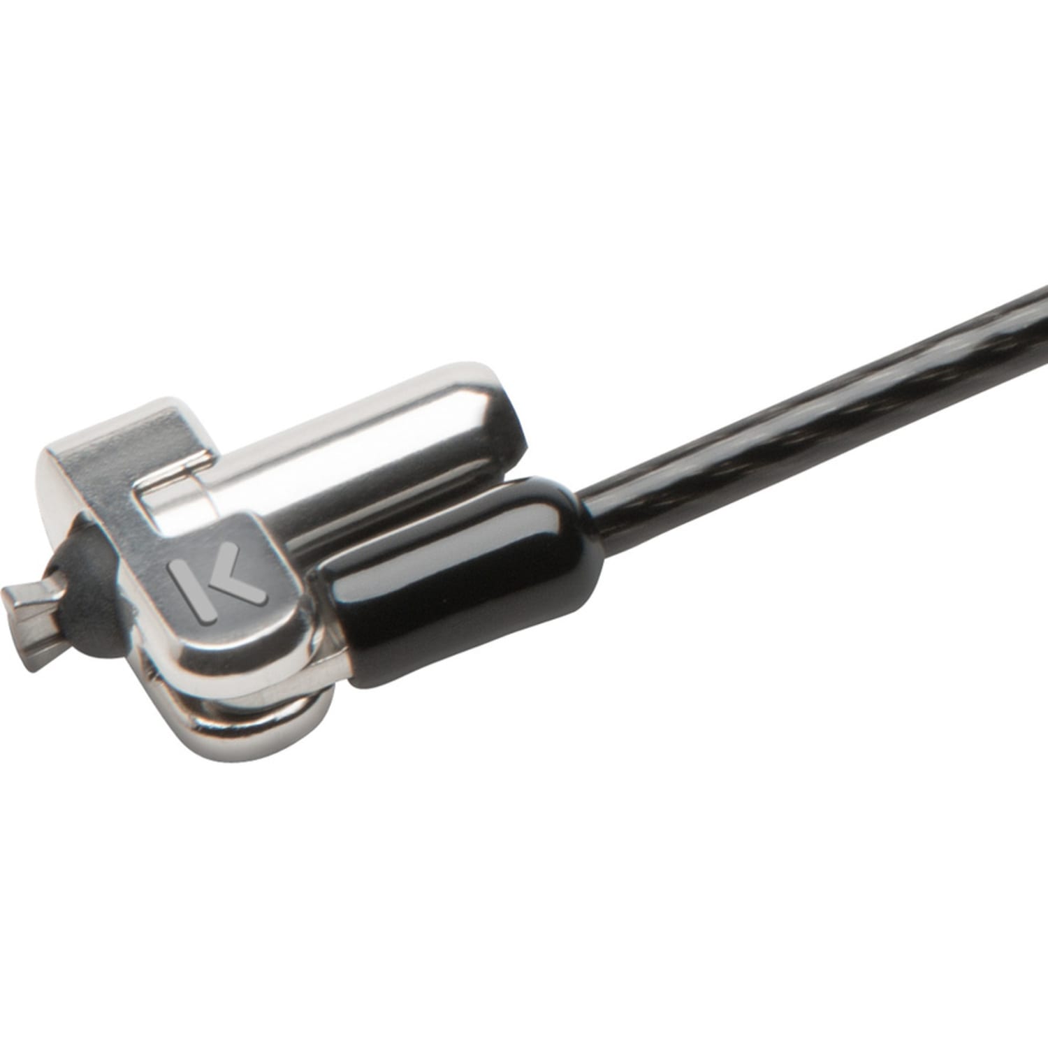 Kensington N17 Keyed Laptop Lock for Dell Devices - 6 ft Cable - Keyed Lock - Black, Silver - Carbon Steel - For Notebook, Tablet - Image 4