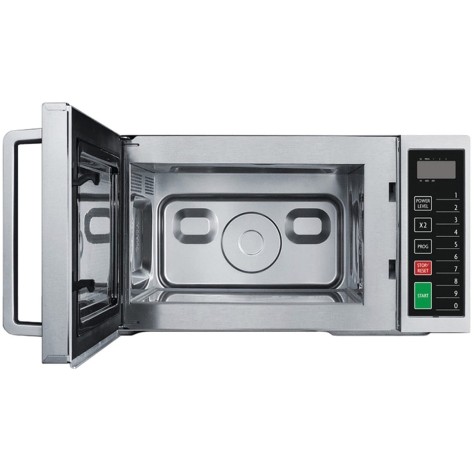 Magic Chef MCCM910ST .9 Cubic-ft Commercial Microwave - Single - 0.9 ft3 Capacity - Microwave - 3 Power Levels - MCCM910ST - Image 3