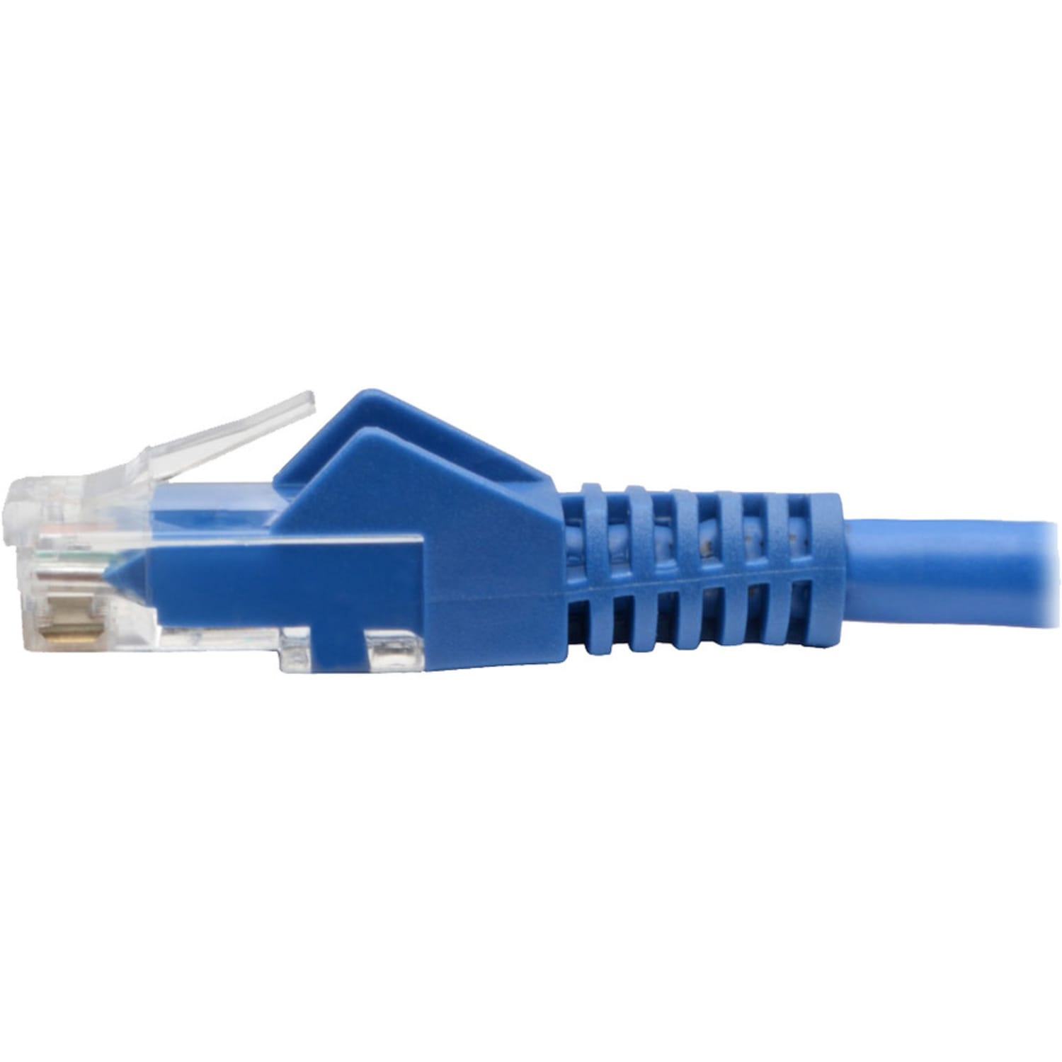 Tripp Lite Cat6 GbE Gigabit Ethernet Snagless Molded Patch Cable UTP Blue RJ45 M/M 6in 6in - 128 MB/s - N20106NBL - Image 6